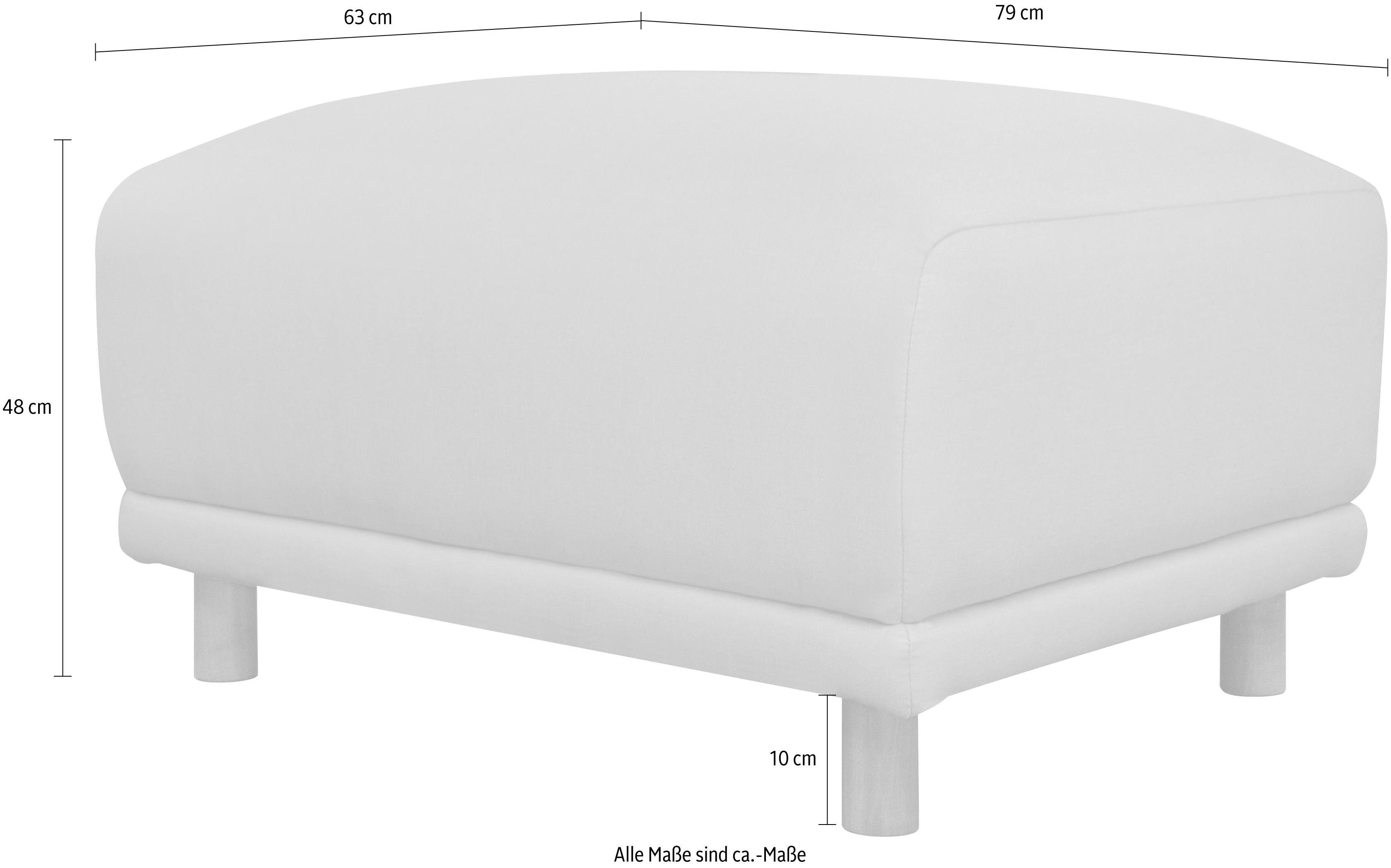 andas Hocker Maroon