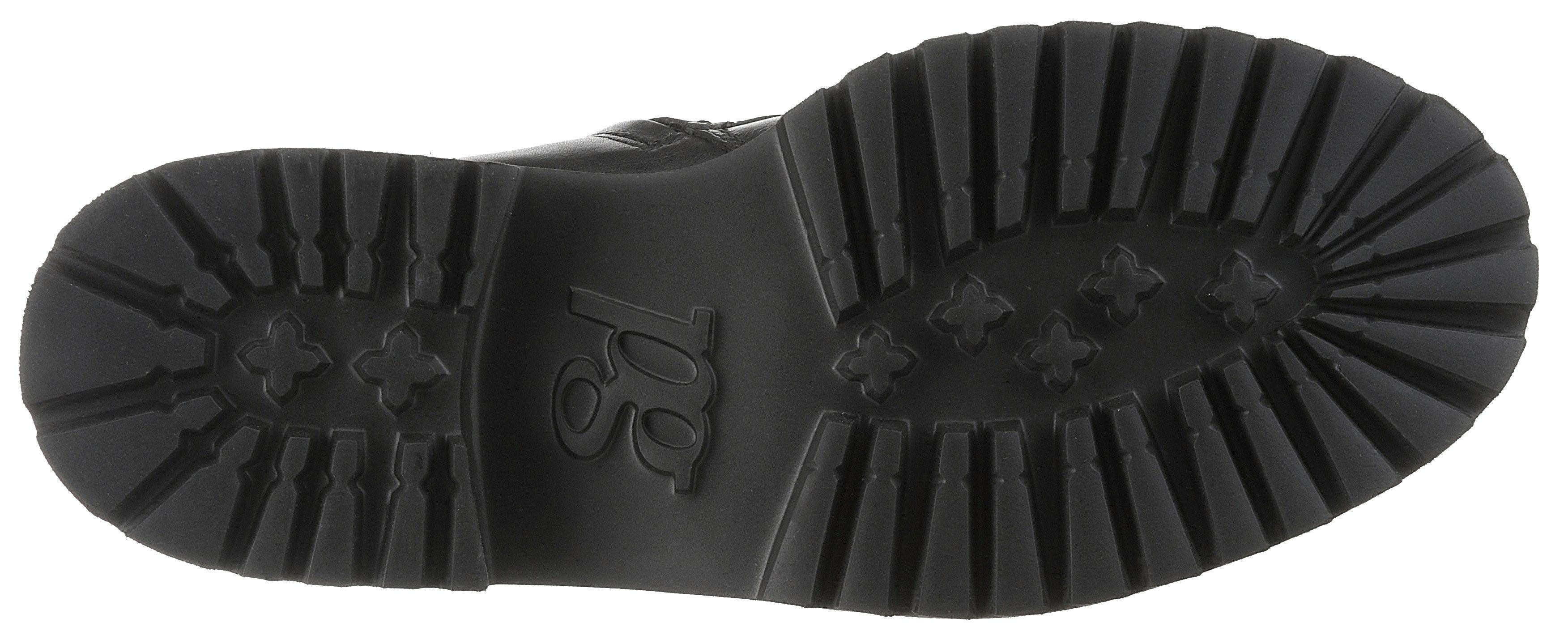 Paul Green Winterlaarsjes , veterschoenen, profielzool, met gore tex-membraan