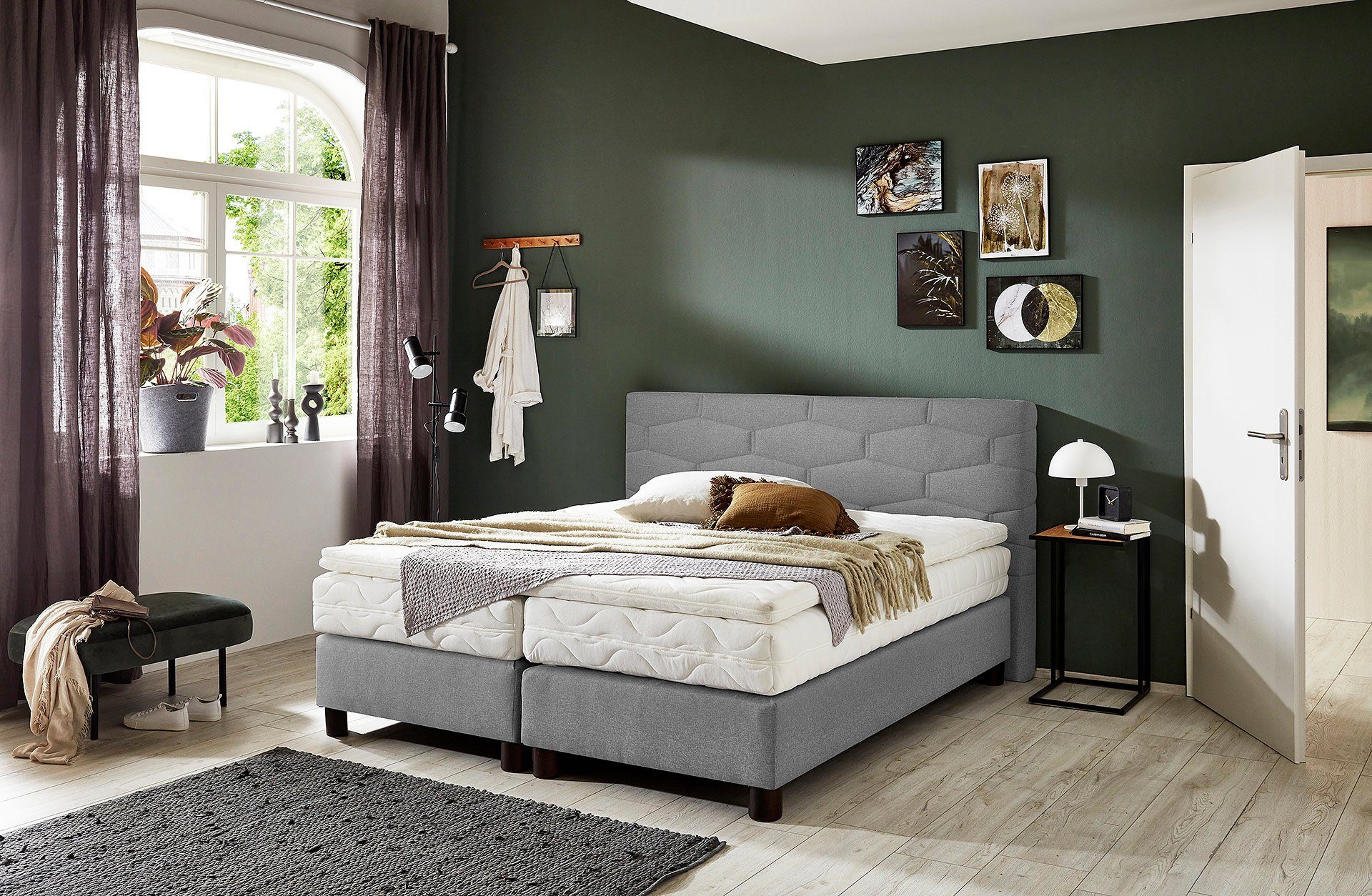 Westfalia Polsterbetten Boxspring naar keuze met topmatras
