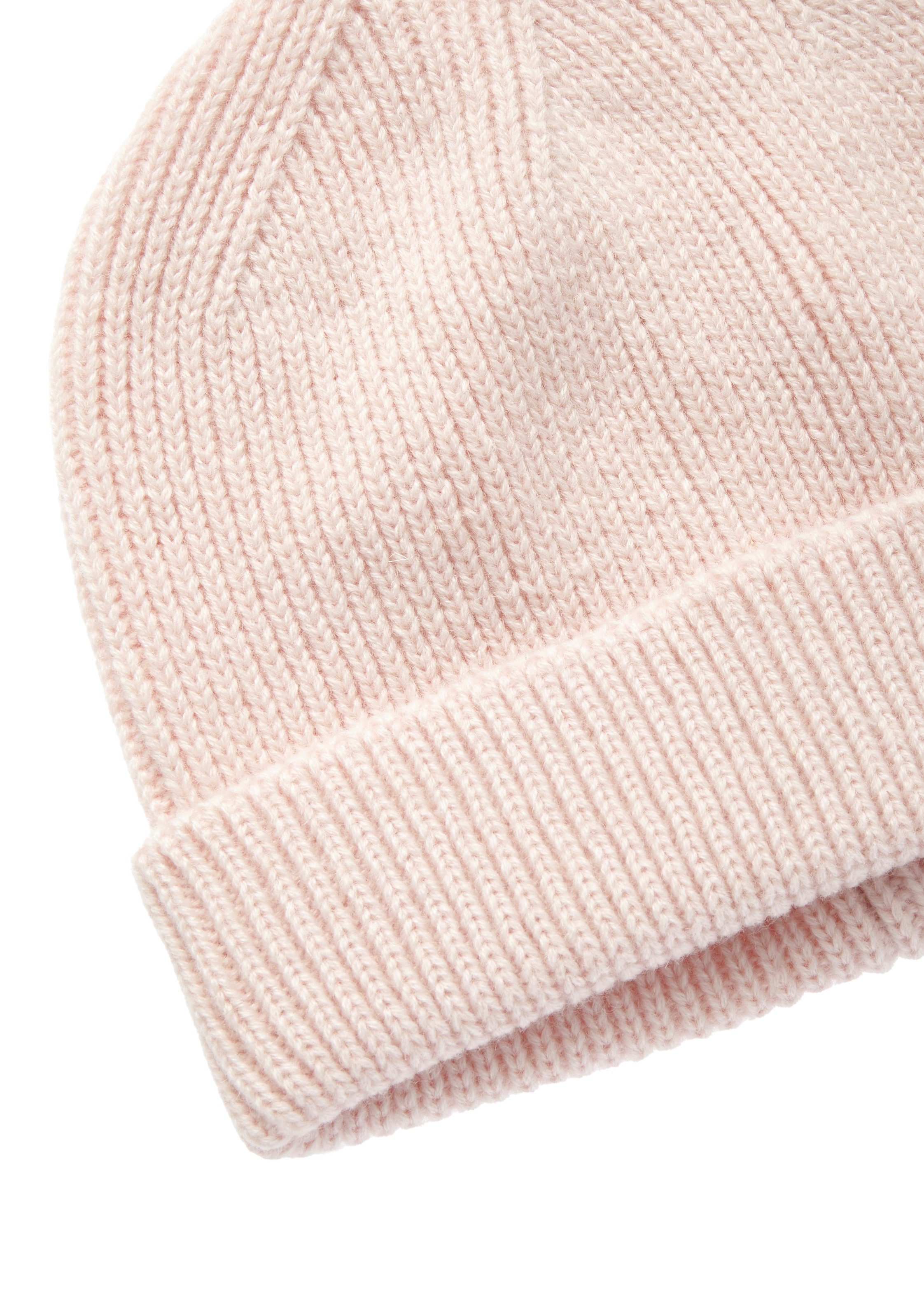 Lascana Gebreide muts Beanie wintermuts wolmuts muts grof gebreid met omslag