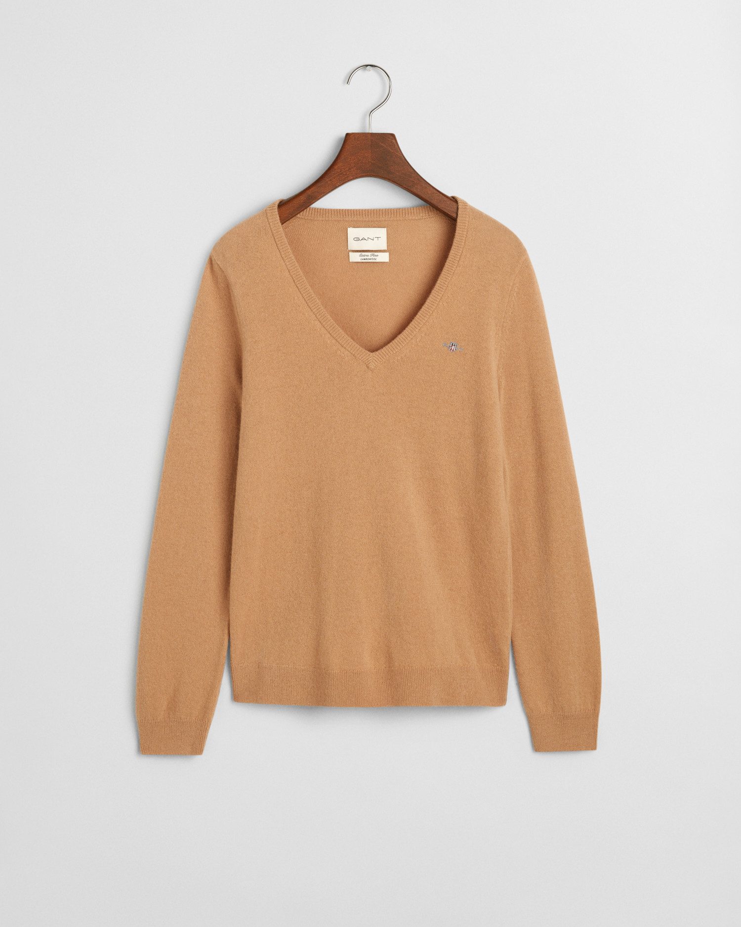 Gant Trui met V-hals Extrafine Lambswool V-Neck