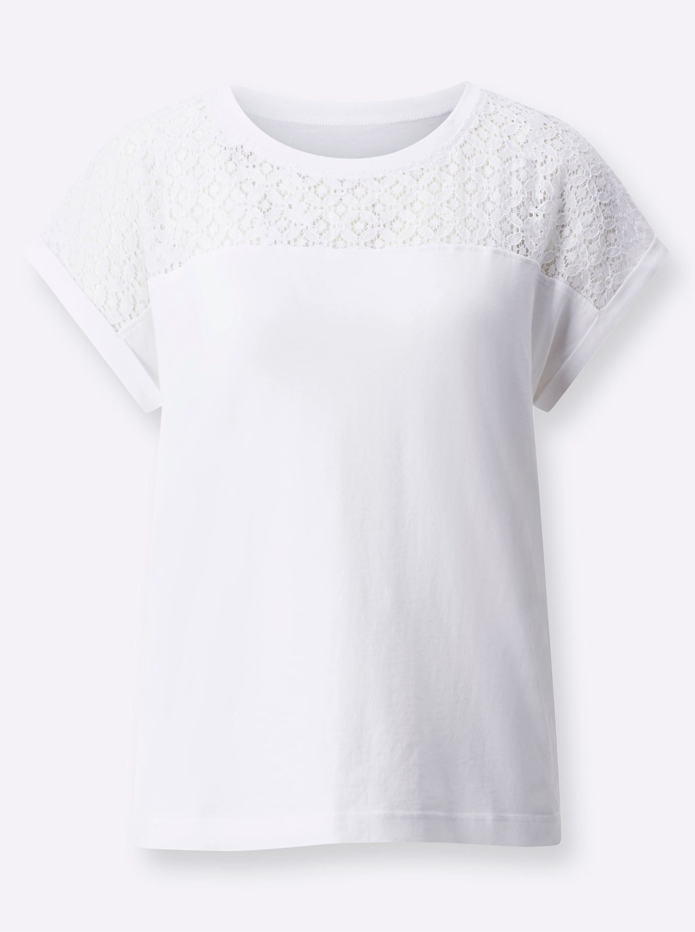 Classic Basics Shirt met ronde hals (1-delig)