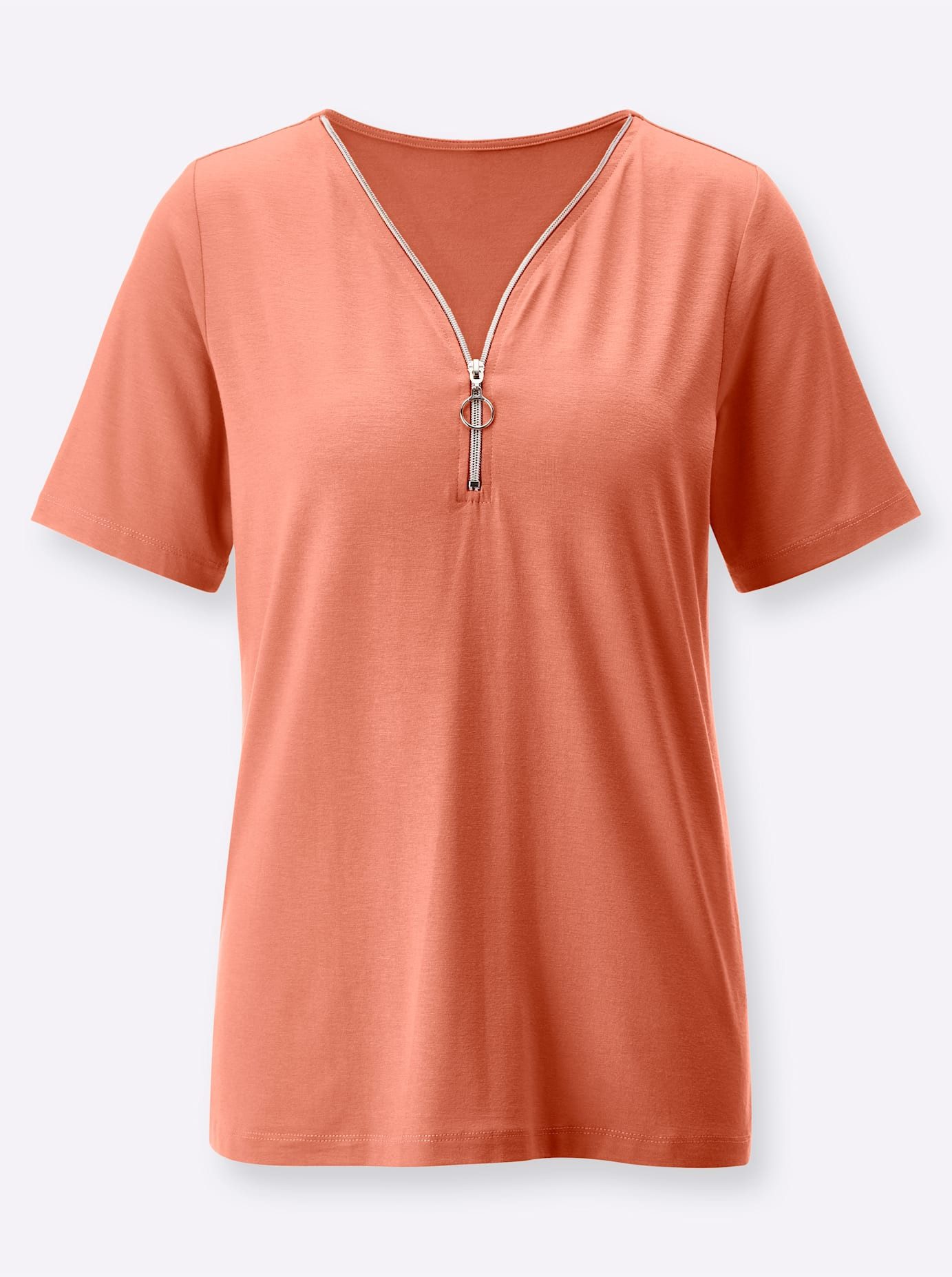 Creation L Shirt met V-hals Shirt (1-delig)
