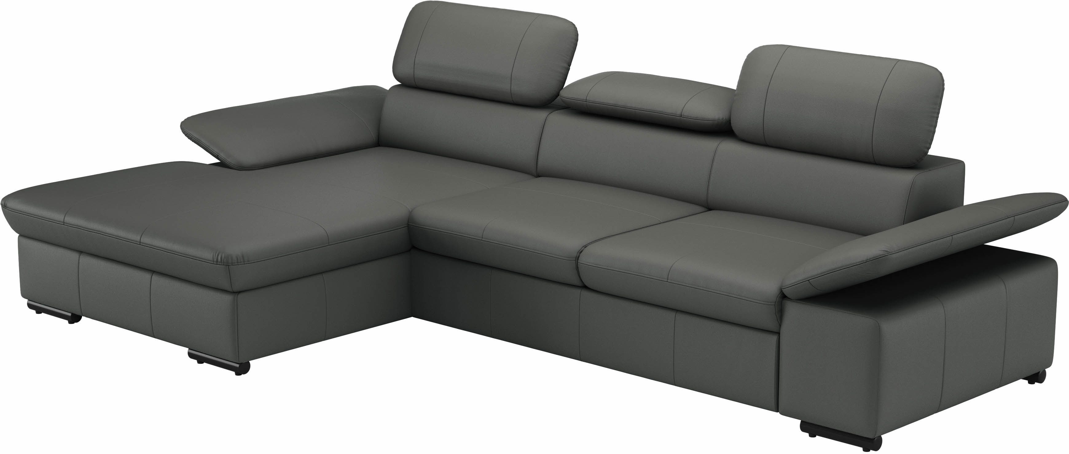 sit&more Hoekbank Alcudia L-vorm optioneel met slaapfunctie