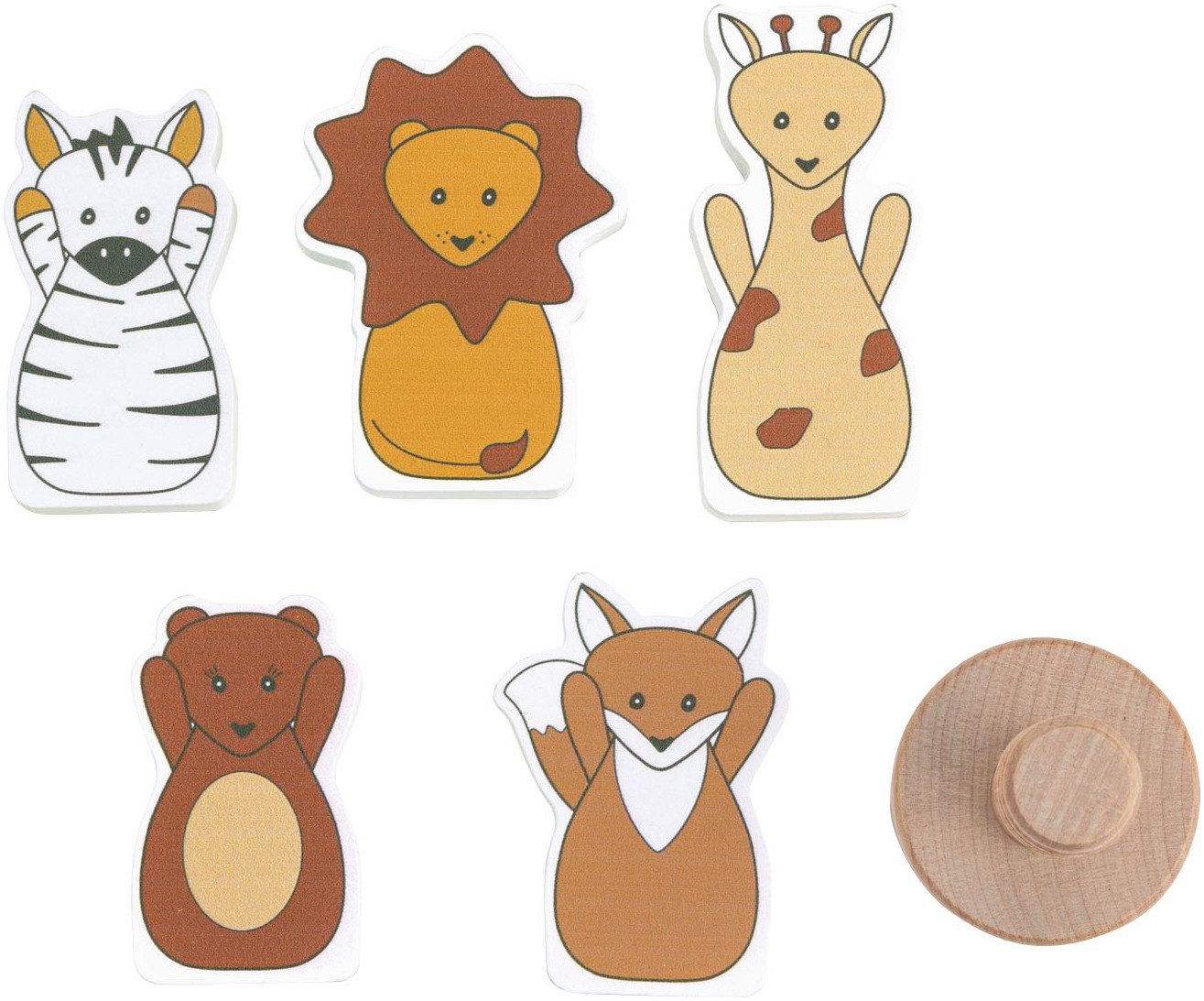 Hauck Grijpspeeltje Play Fun Fair S, hauck Animals voor hauck play tray, fsc® - beschermt bossen wereldwijd