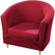 dohlemenk fauteuilhoes tunez met structuuroptiek (1 stuk) rood