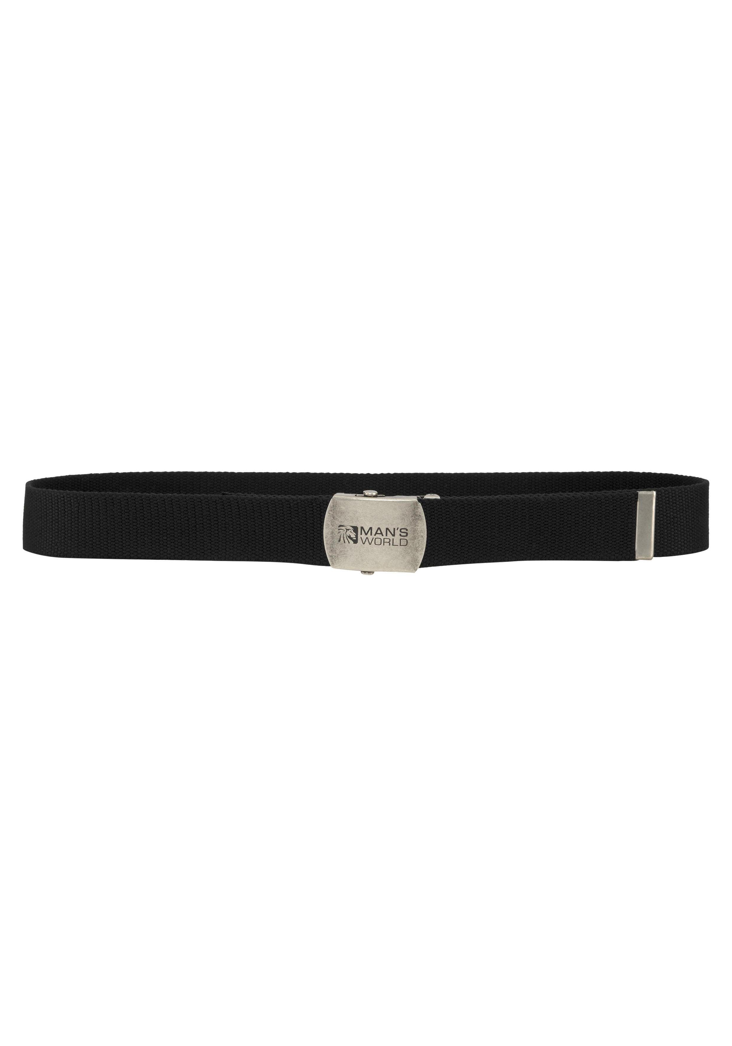Man's World Stoffen riem Met koppelgesp, textielen bandceintuur