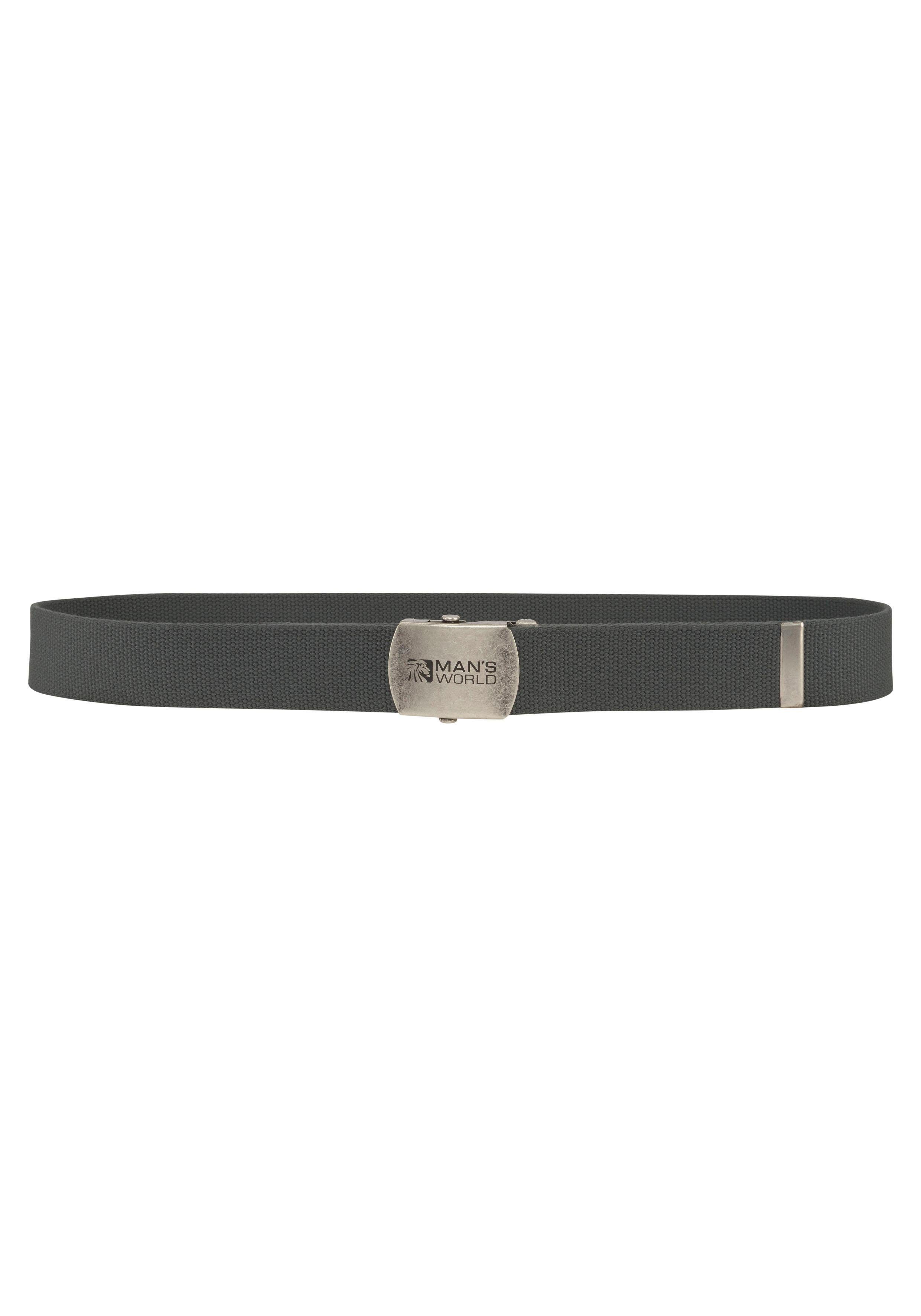 Man's World Stoffen riem Met koppelgesp, textielen bandceintuur