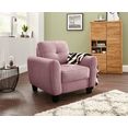 sitmore fauteuil inclusief binnenvering roze