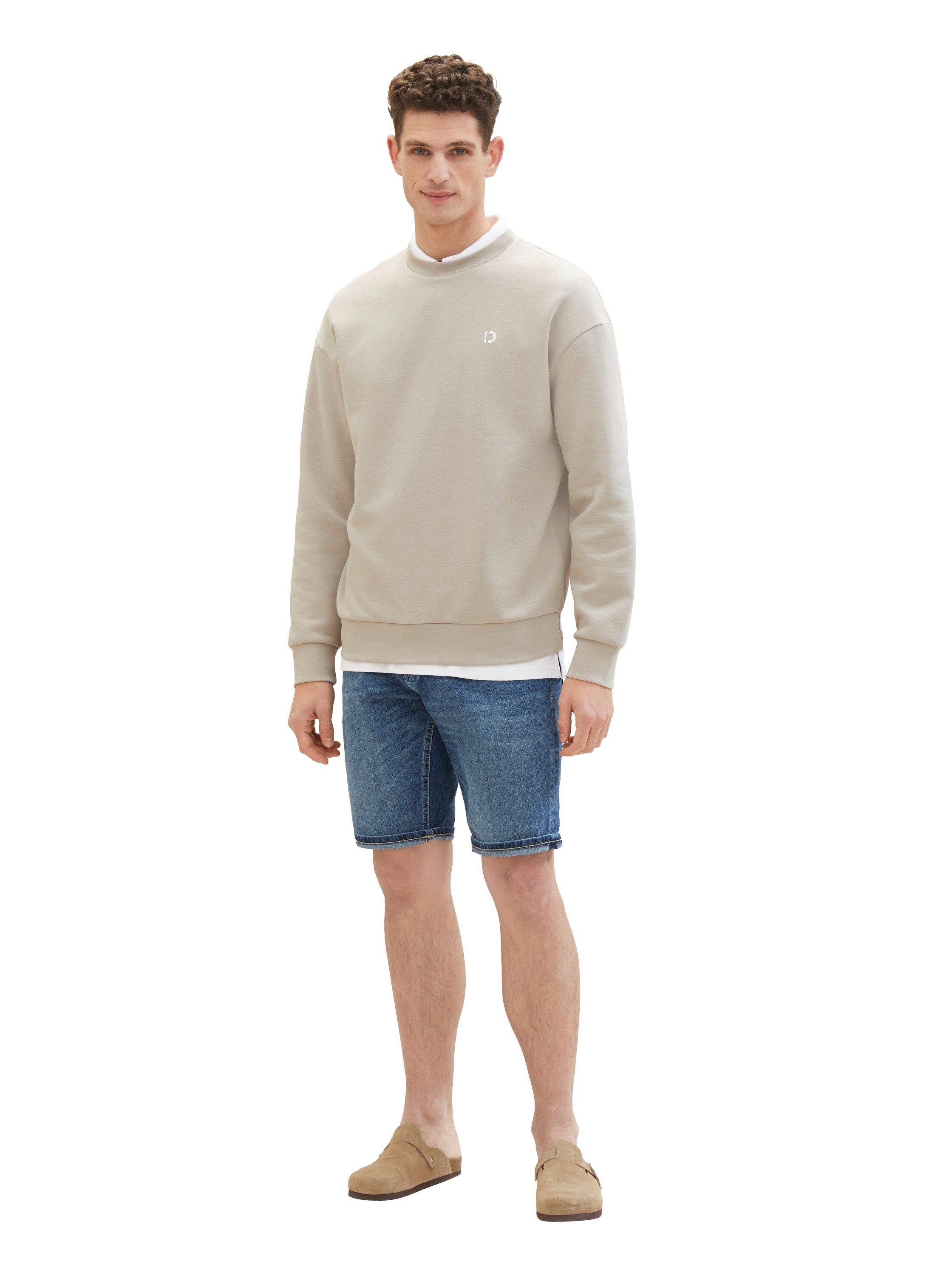 Tom Tailor Jeansbermuda Josh in lichte wassing
