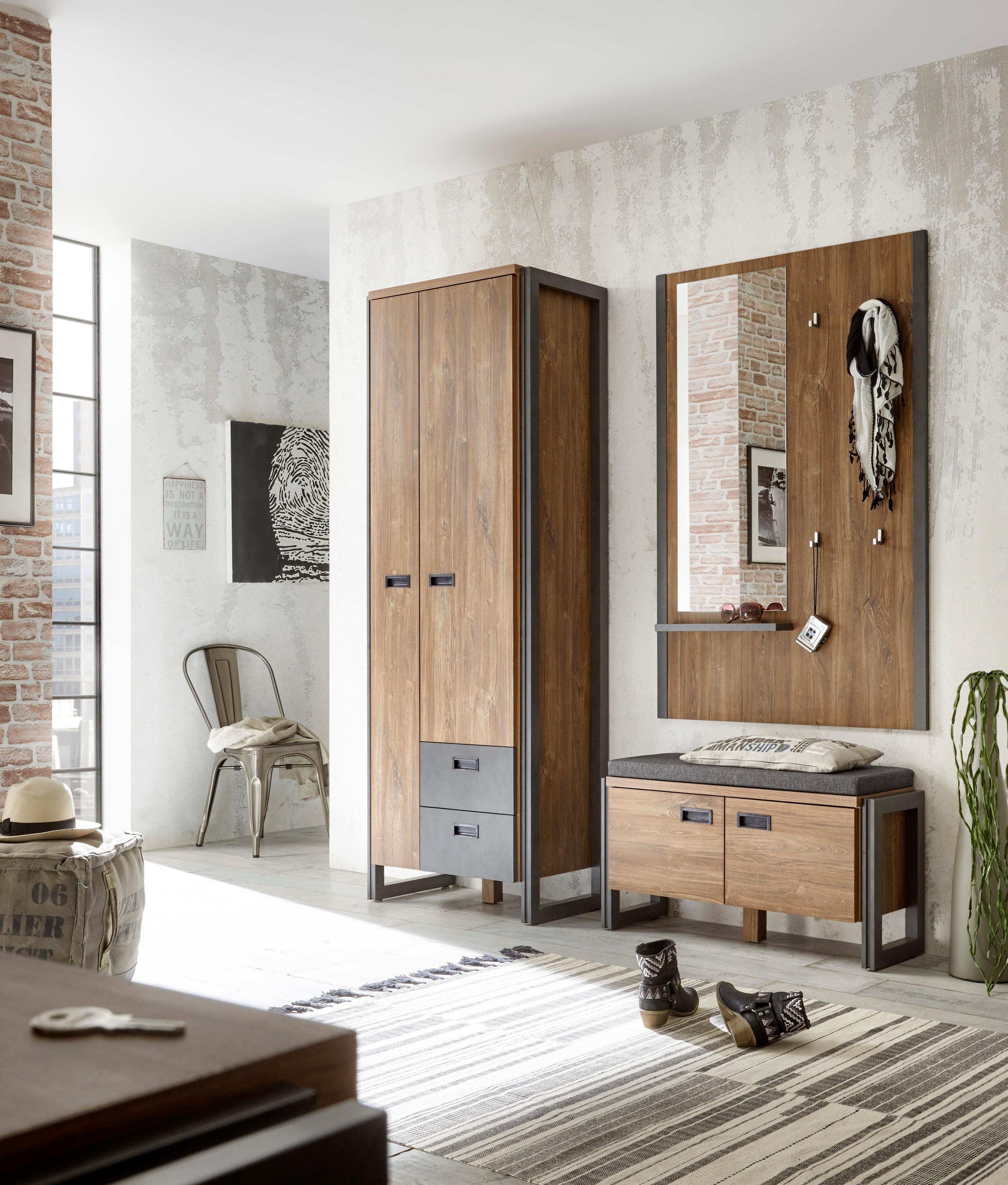 Home affaire Kapstokpaneel Detroit Breedte ca. 90 cm