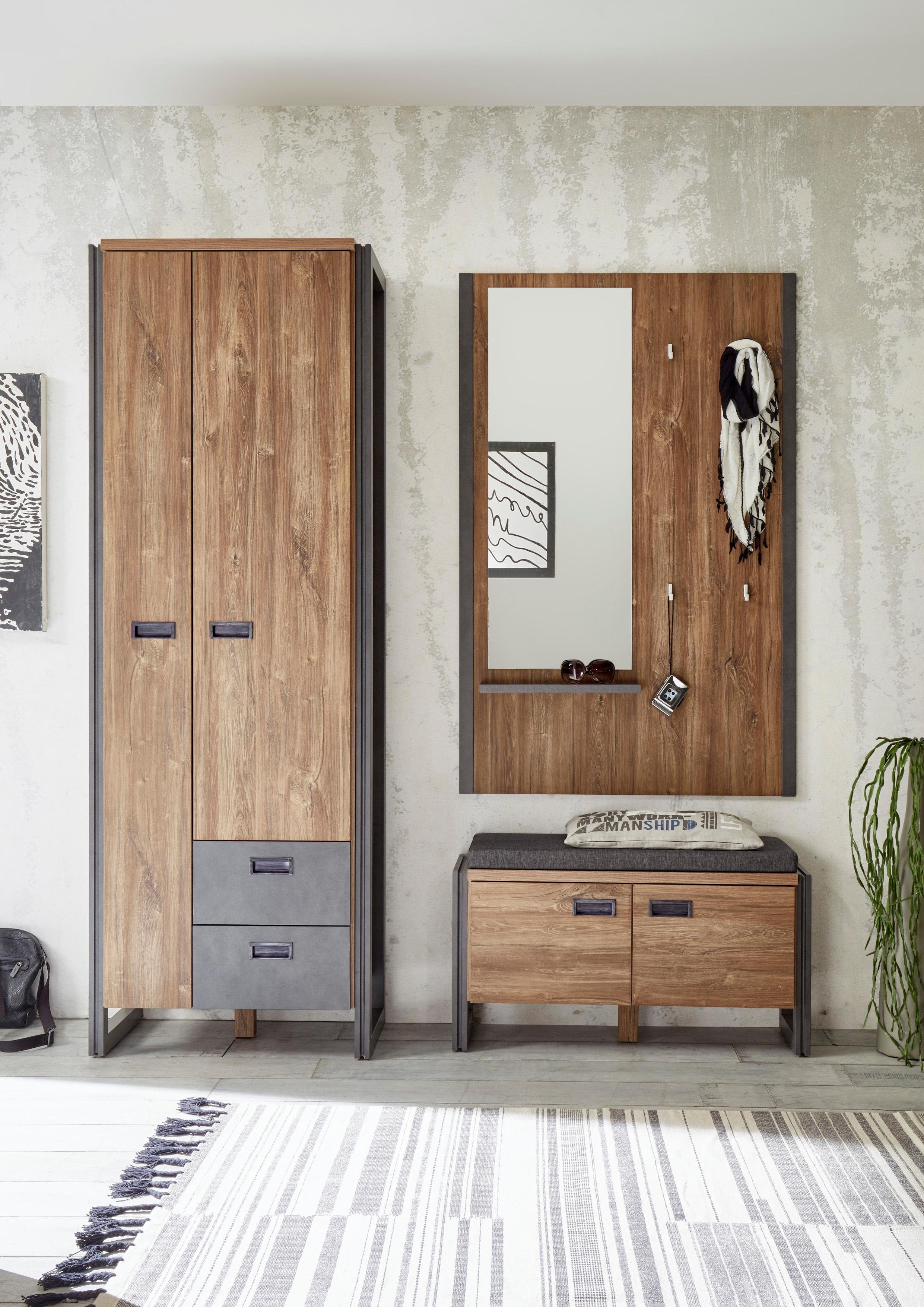 Home affaire Kapstokpaneel Detroit Breedte ca. 90 cm