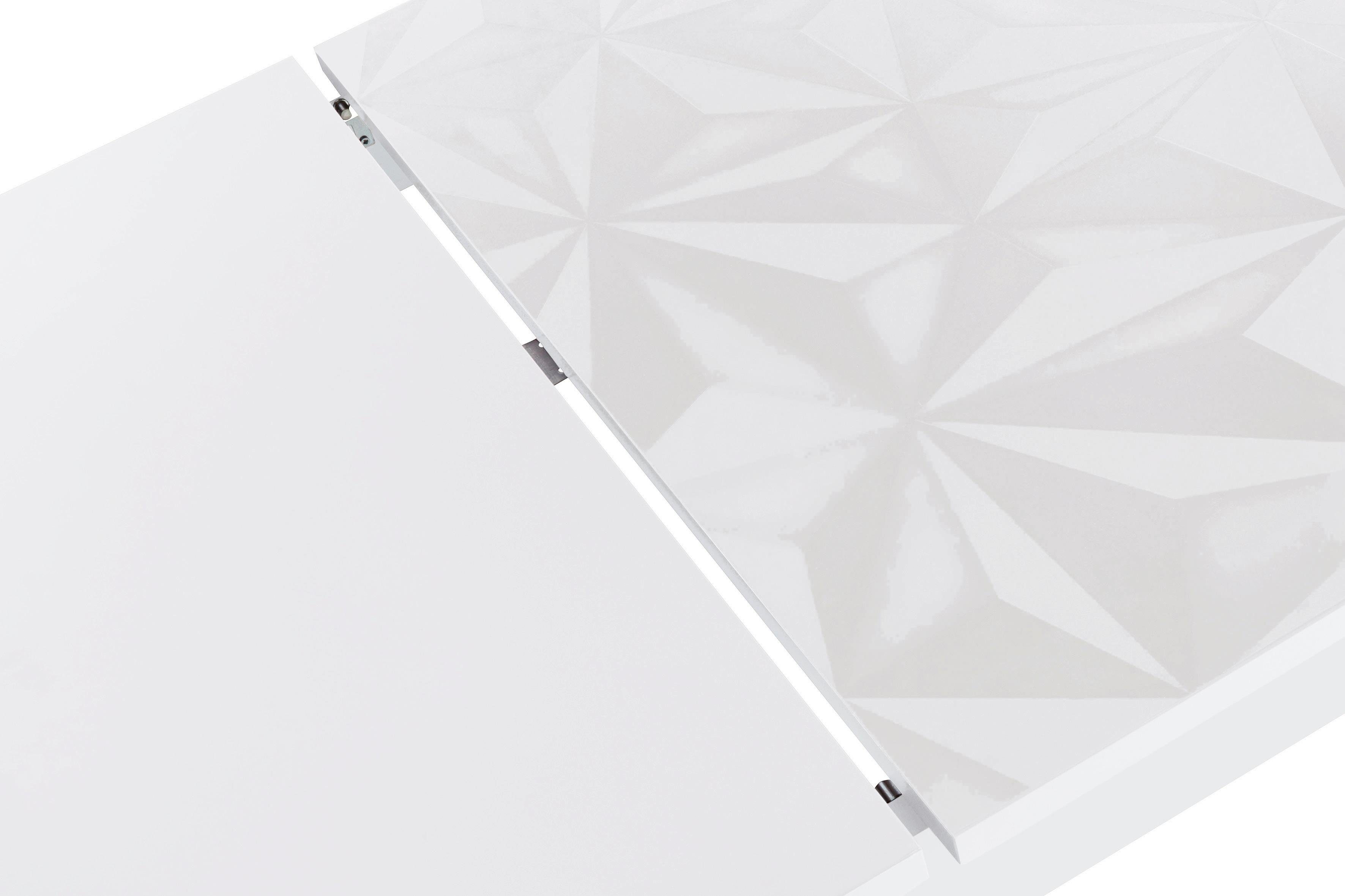 INOSIGN Eettafel Prisma Breedte 137-185 cm