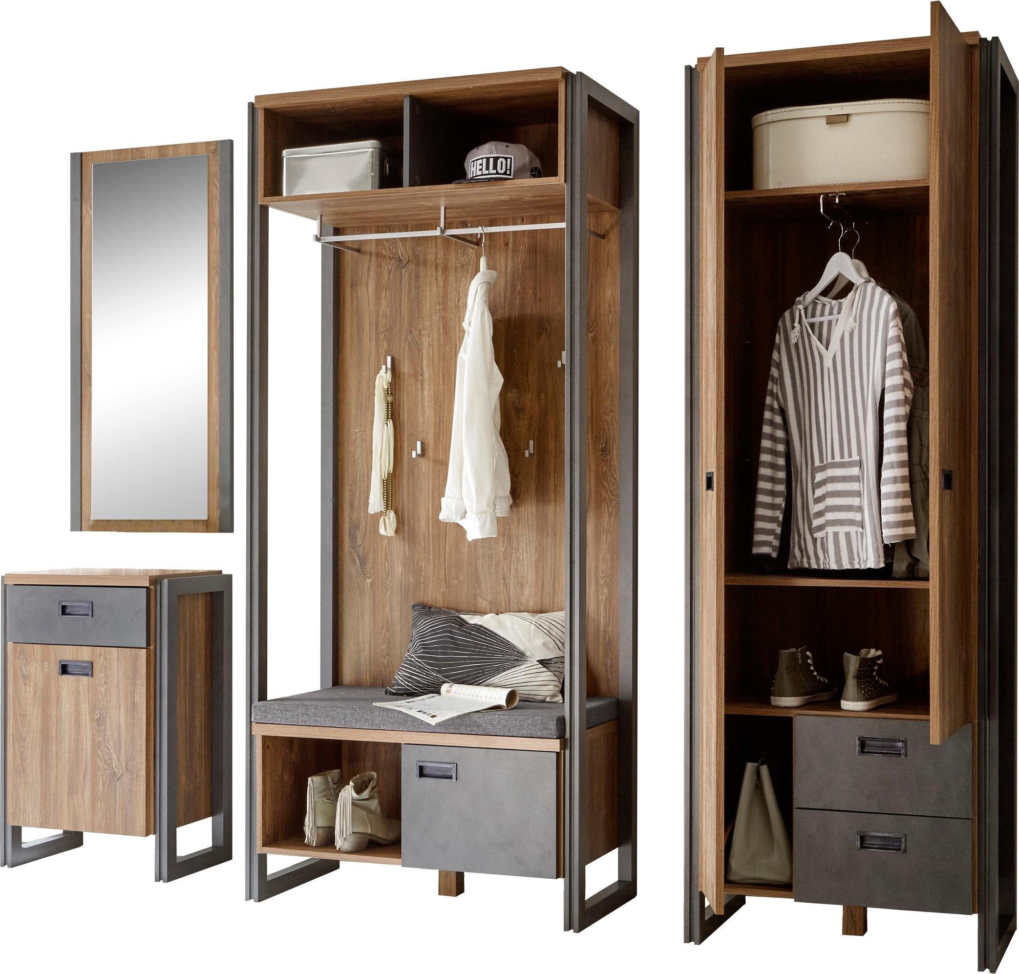 Home affaire Halmeubelset Detroit (set, 4-delig)