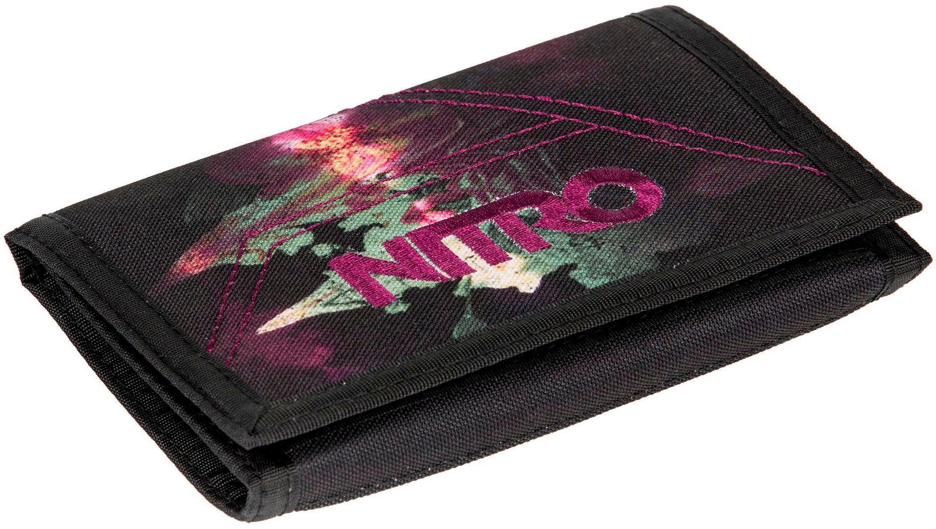 NITRO Portemonnee Wallet, Black Rose Portemonnee, wallet, portemonnee, etui voor biljetten...