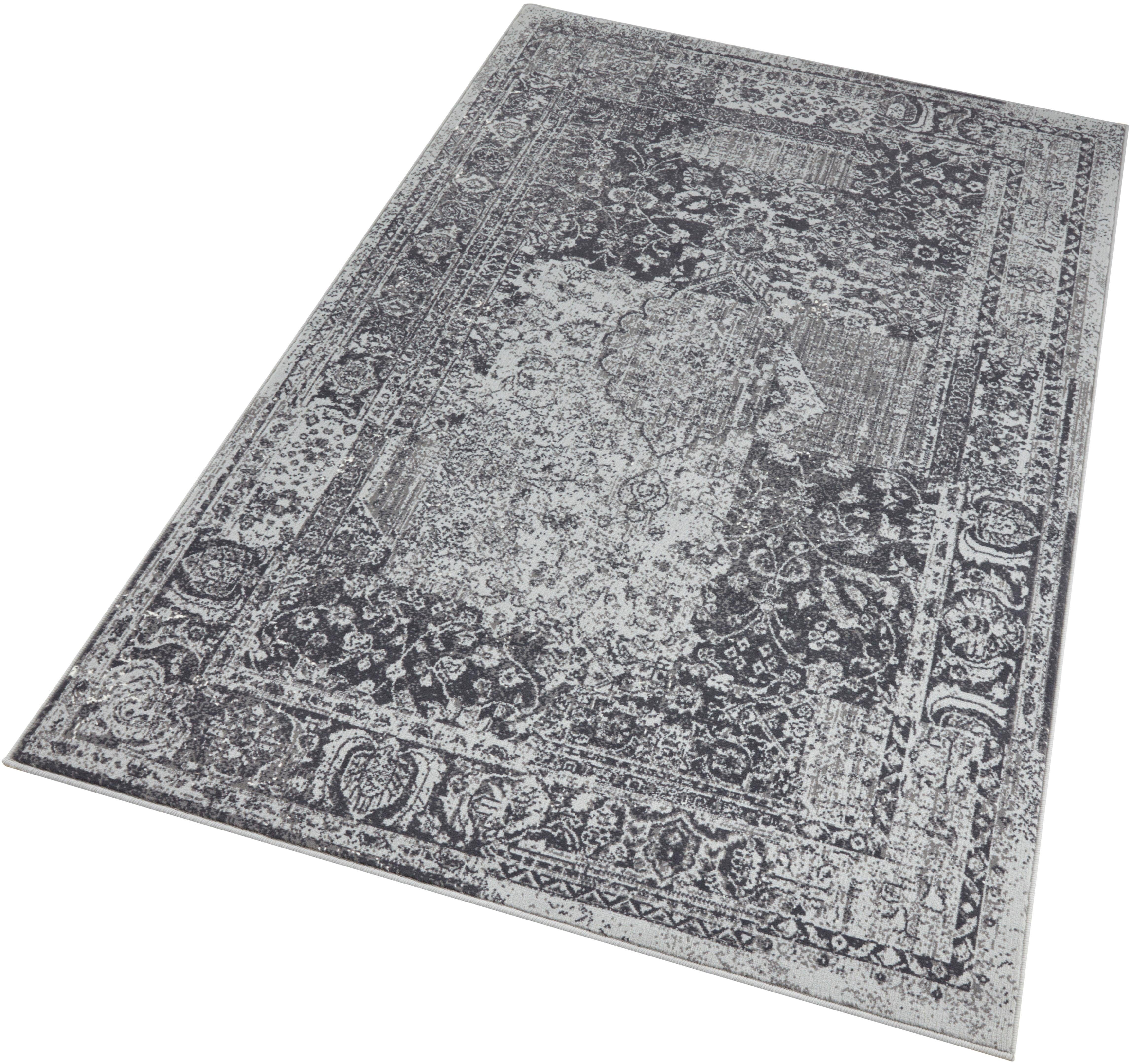 HANSE Home Vloerkleed Plume Korte pool, used look, vloerkleed, vintage, eetkamer, woonkamer, hal