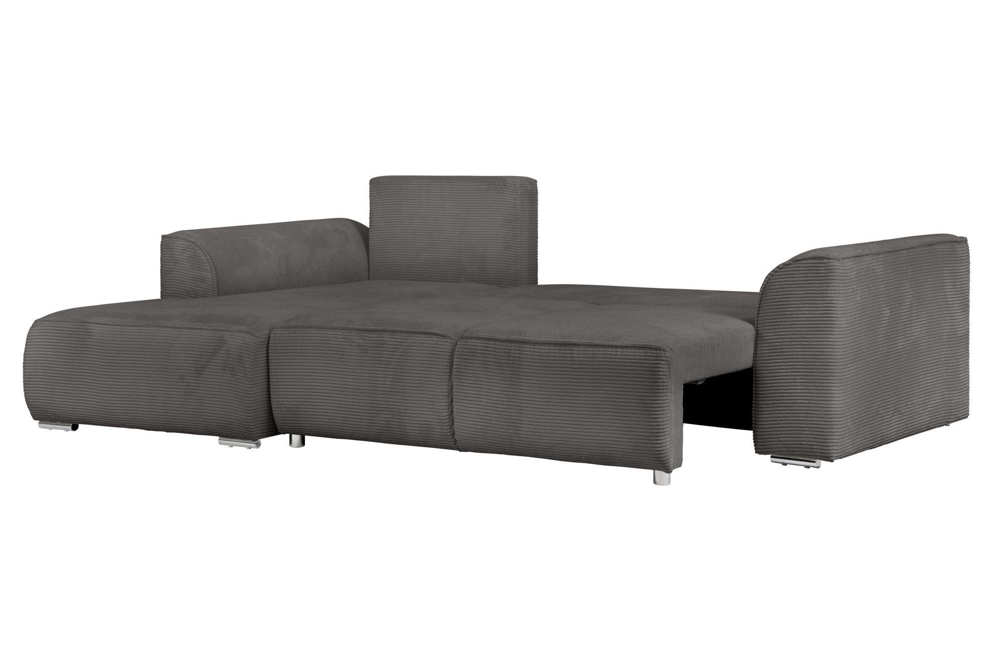INOSIGN Hoekbank BEATRICE optionele slaapbank met bedlade, B/D/H: 265/170/86 cm