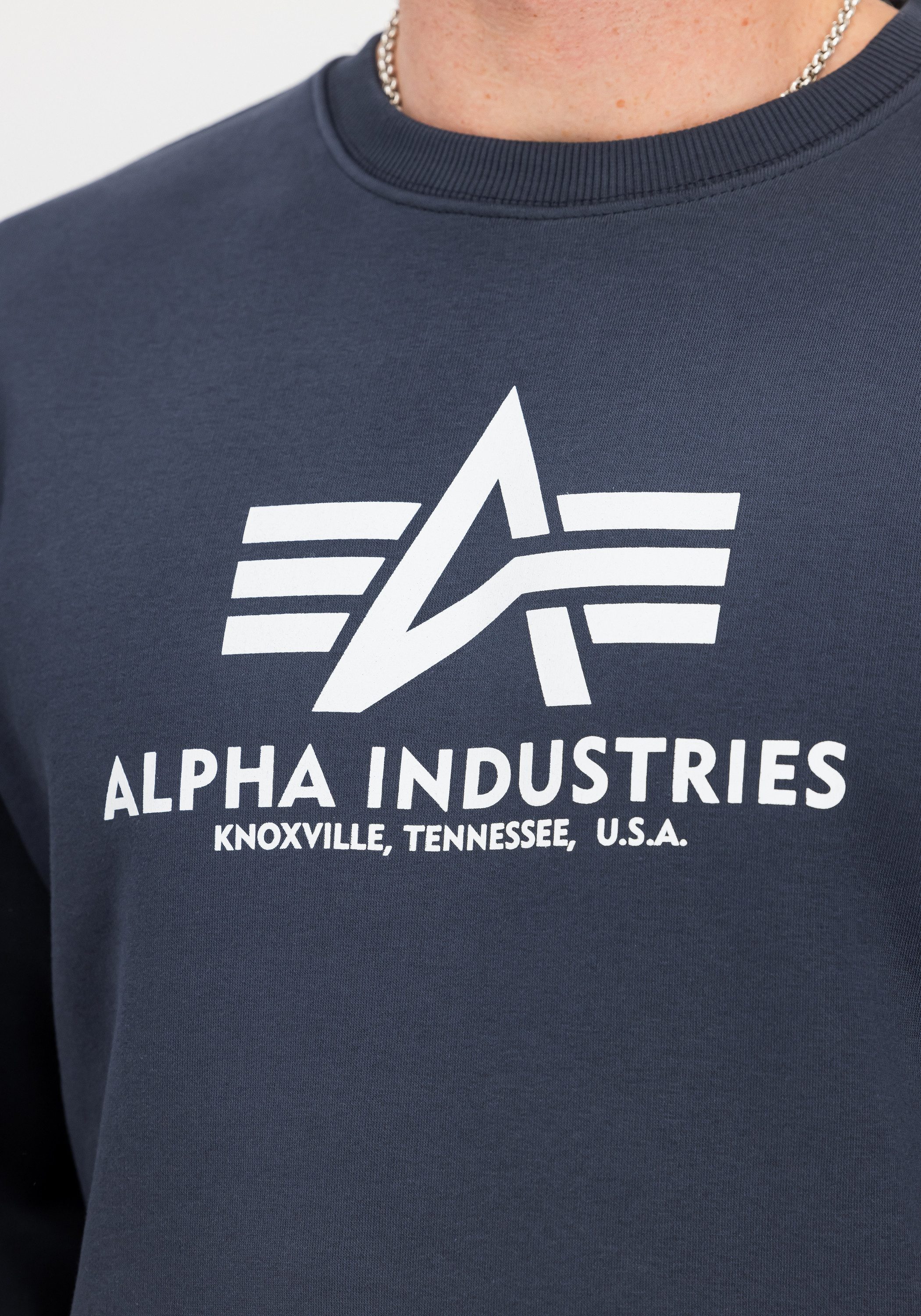 Alpha Industries Sweater Alpha Industries Men - Sweatshirts Basic Sweatshirt BL