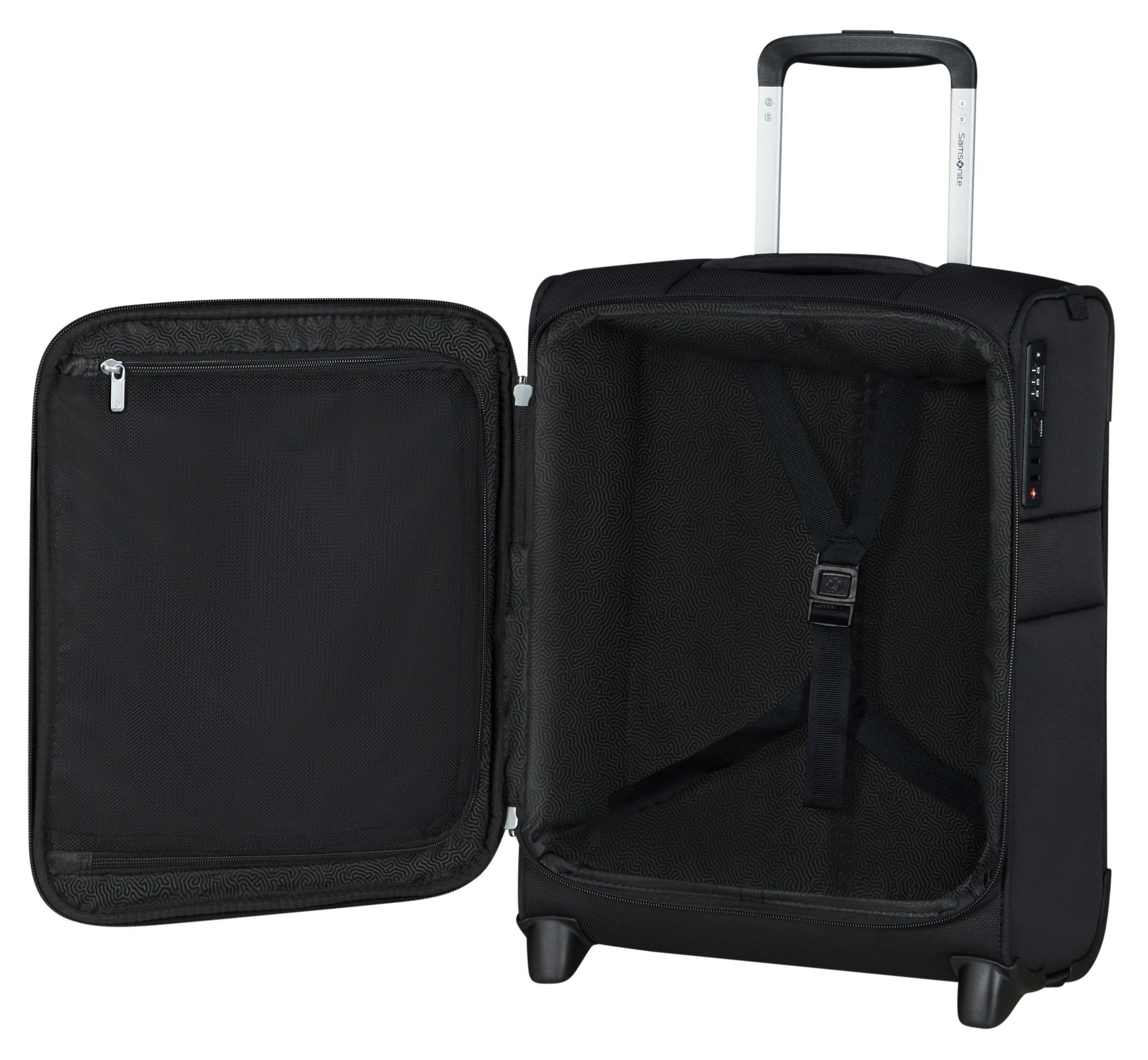 Samsonite Zachte bagage trolley UPRIGHT 45 16 UNDERSEATER Handbagage-koffer reiskoffer koffer zachte koffer trolley