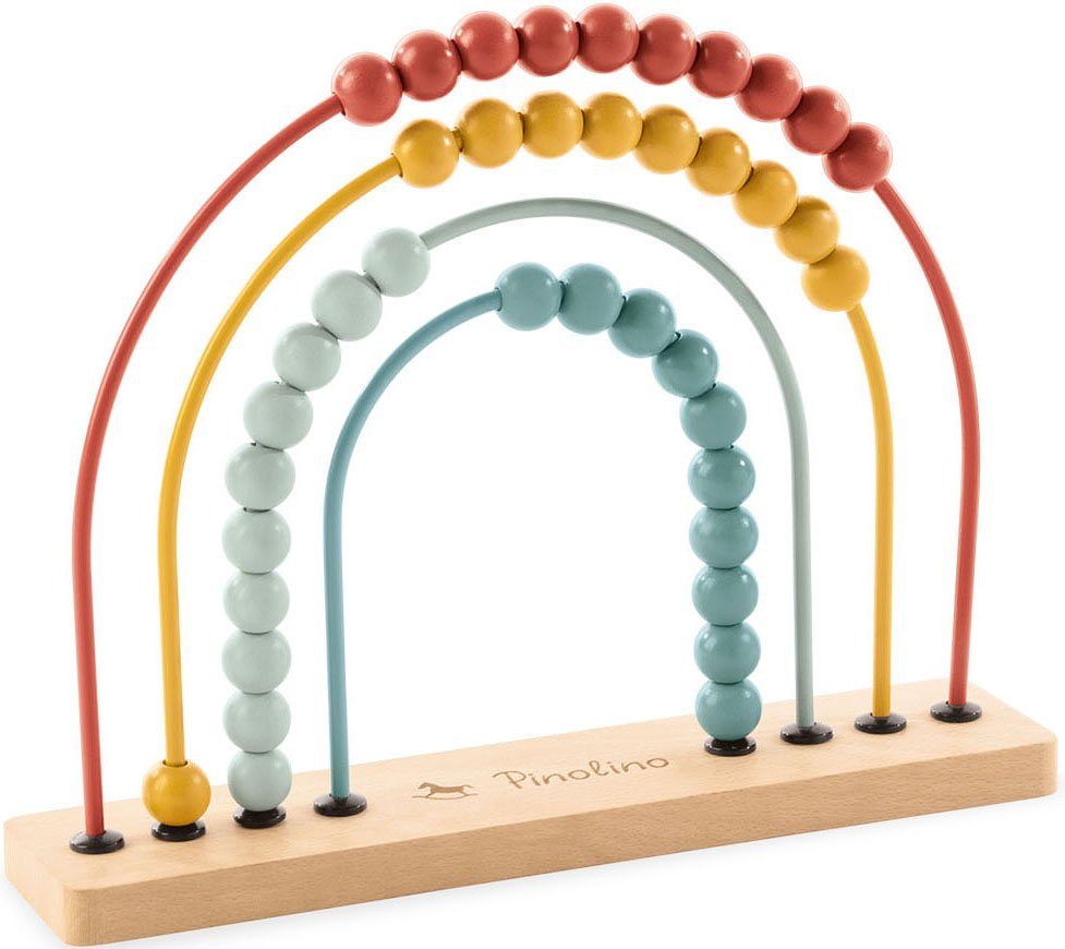 Pinolino® Leerspeelgoed Abacus-regenboog - Ruby van hout, fsc®- beschermt bos - wereldwijd