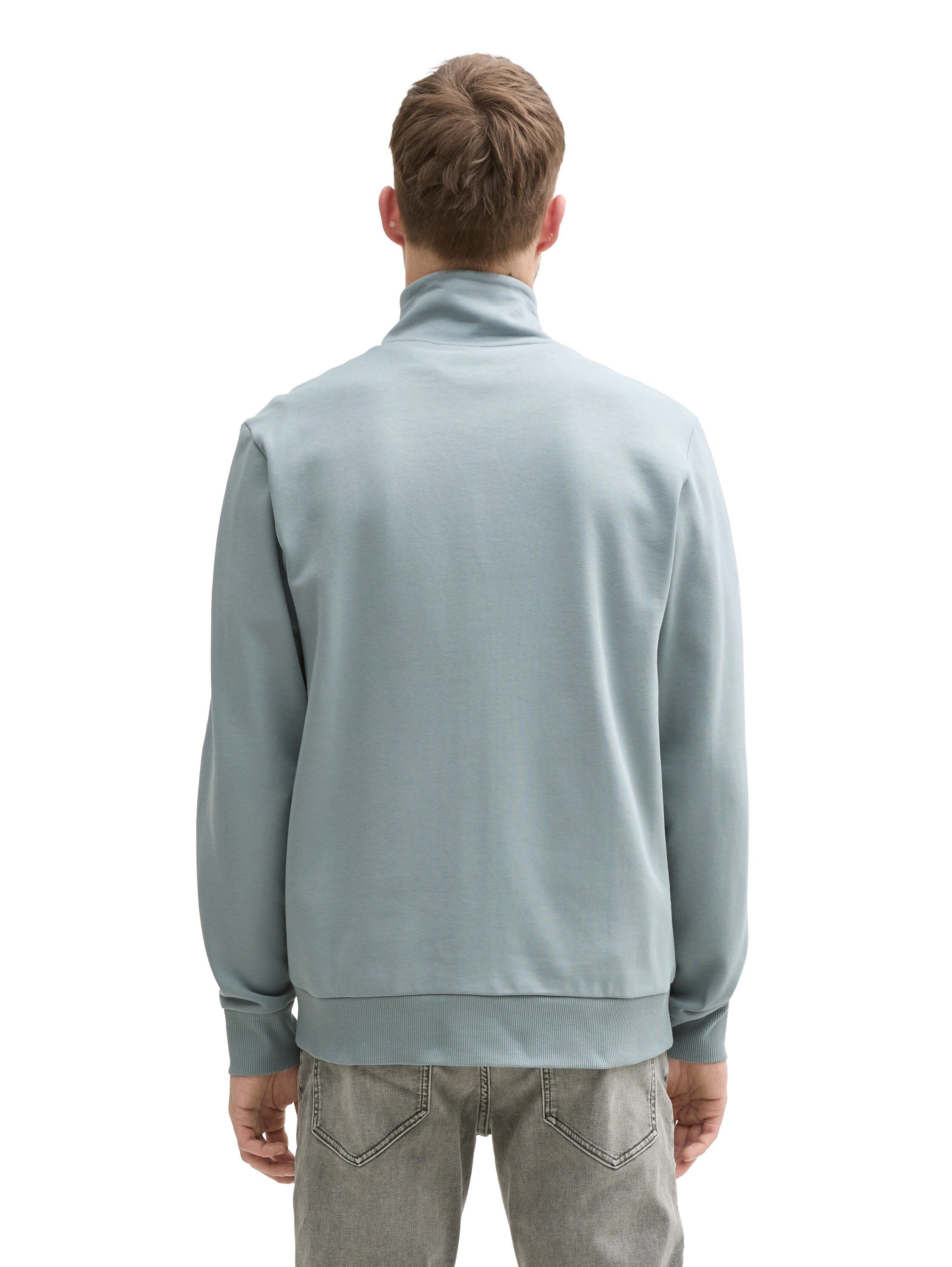 Tom Tailor Sweatvest met geborduurd logo