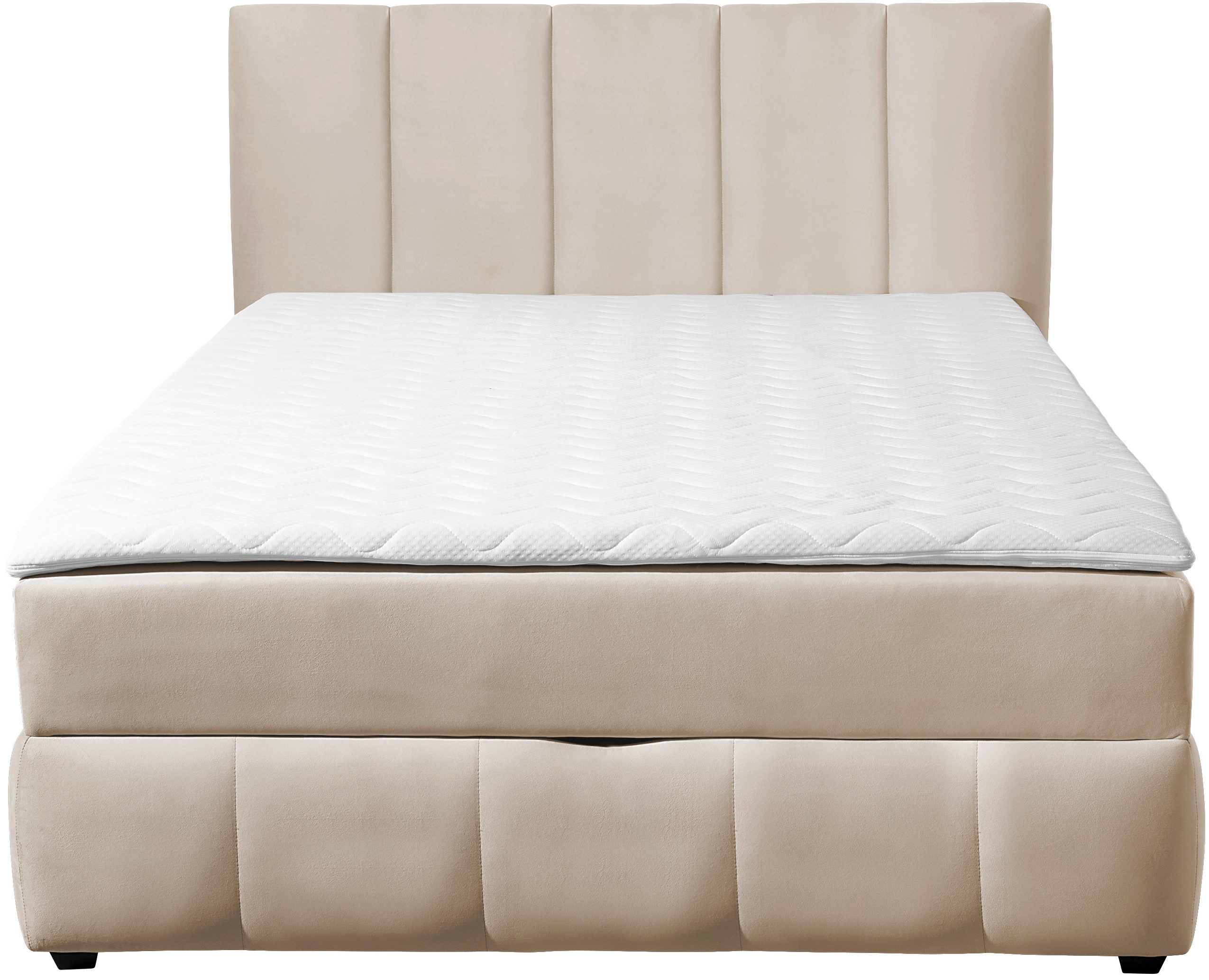 INOSIGN Boxspring Hartley Inclusief bedlade & topper, kiesbaar in H2, H3 of H4