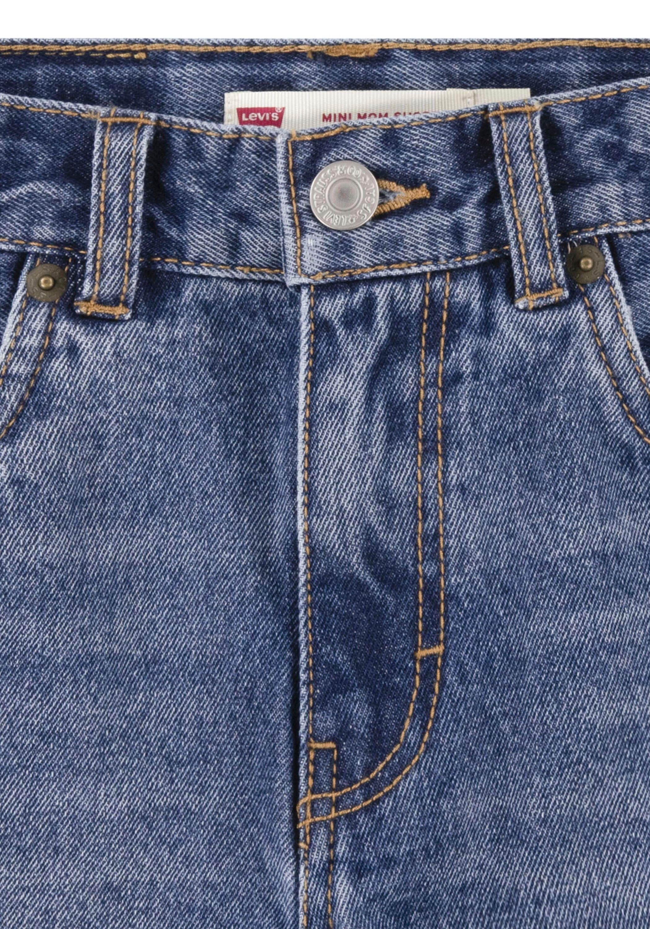 Levi's Kidswear Jeansshort LVG MINI MOM SHORT W ROLL CUF