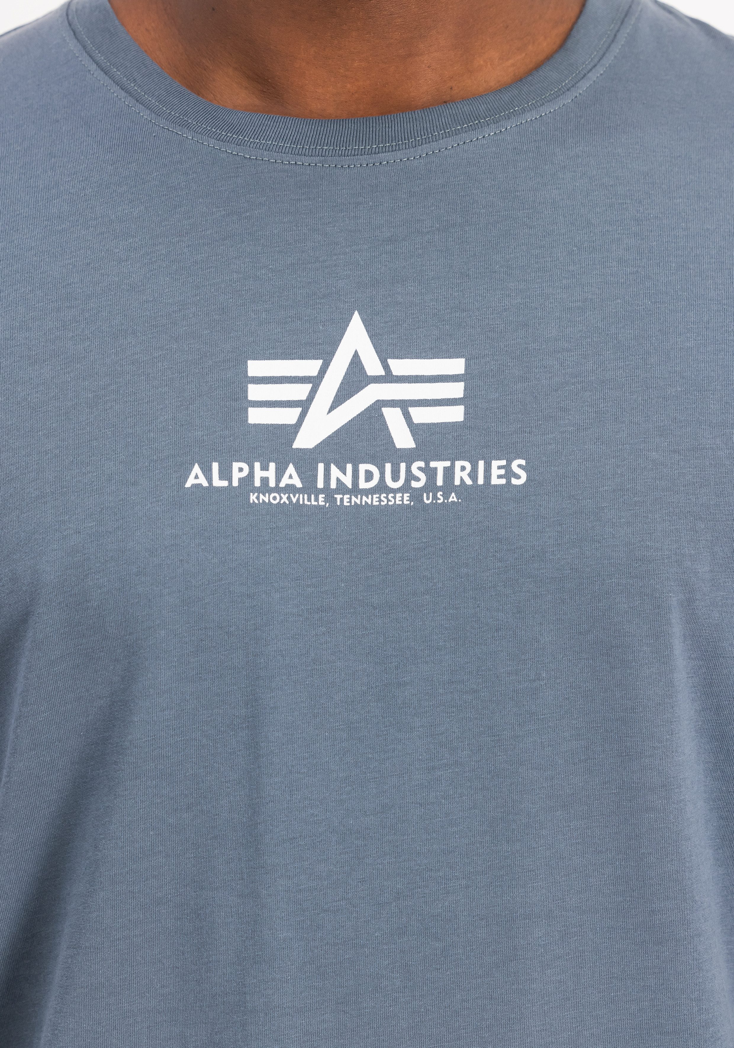 Alpha Industries Shirt met ronde hals Basic T ML