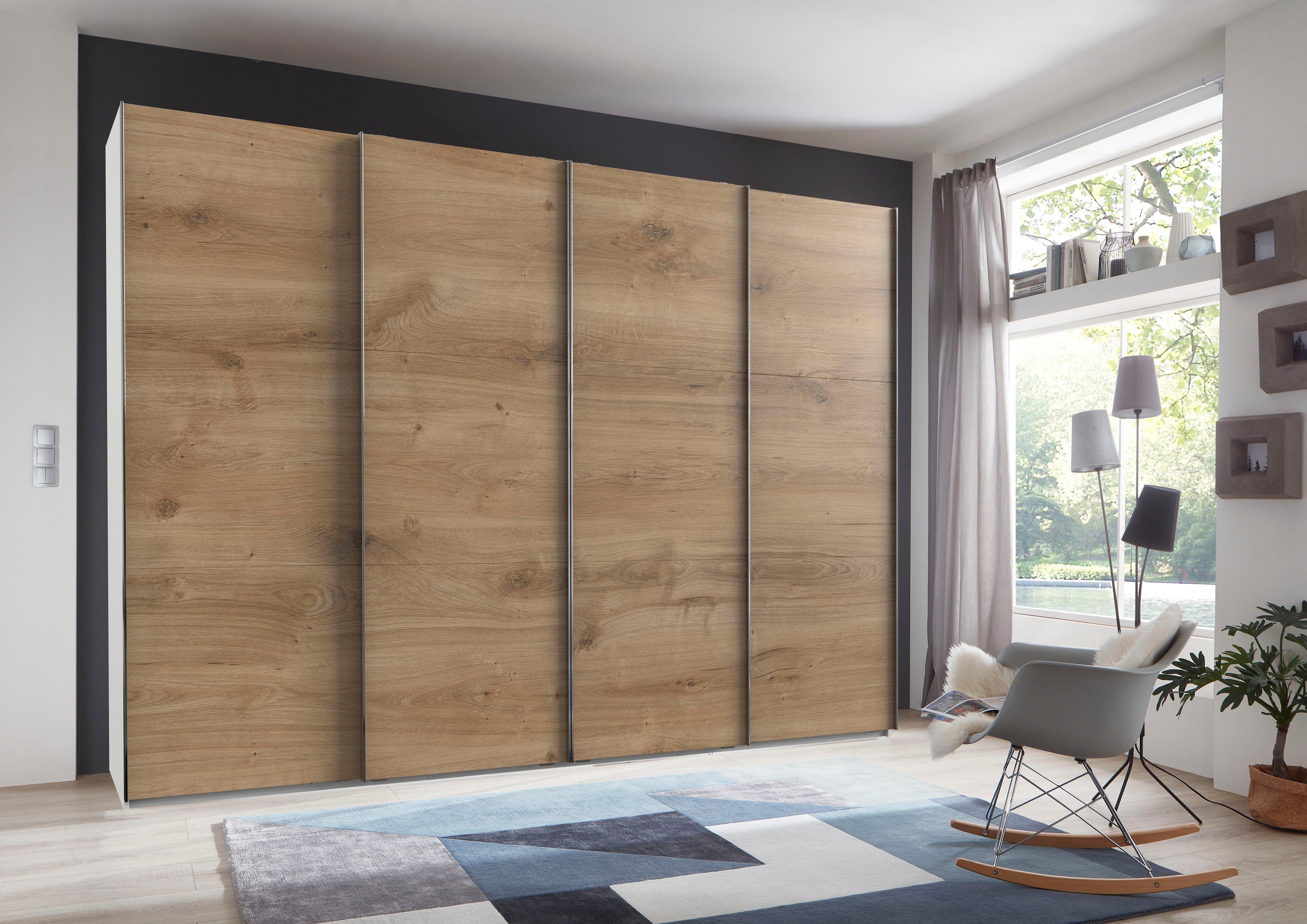 Wimex Zweefdeurkast Level by fresh to go met synchrone opening