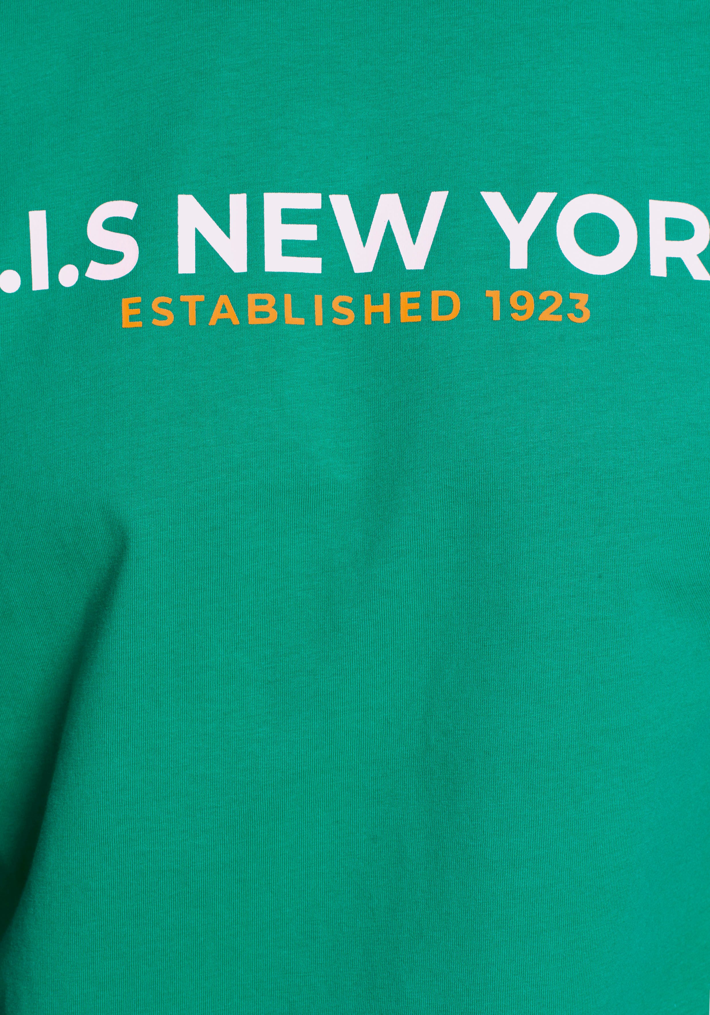 H.I.S T-shirt Met grote frontprint