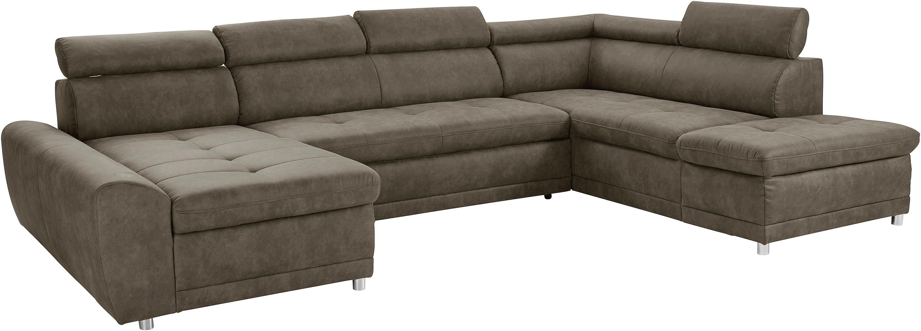 sit&more Zithoek Riva U-vorm optioneel met slaapfunctie