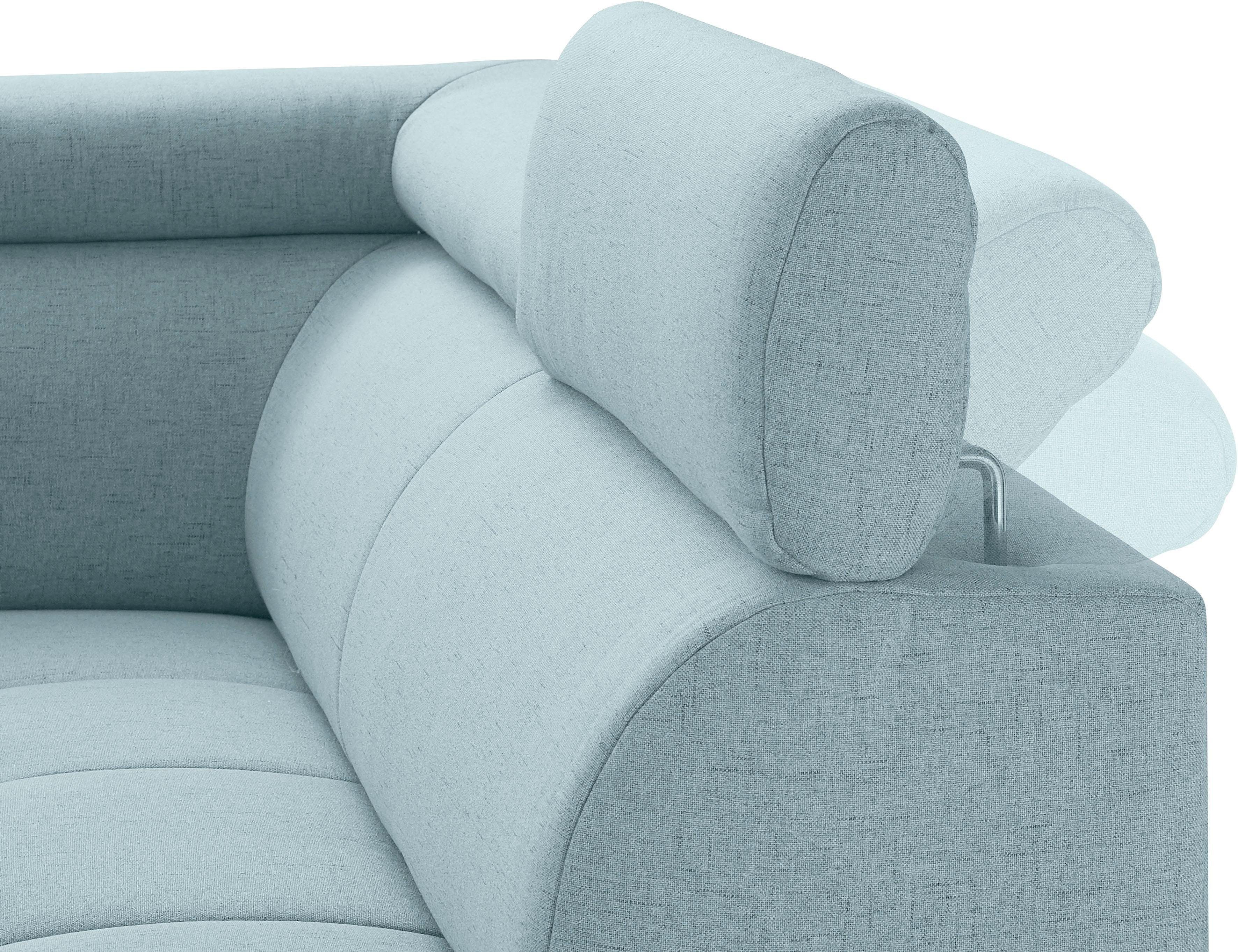 sit&more Zithoek Riva U-vorm optioneel met slaapfunctie