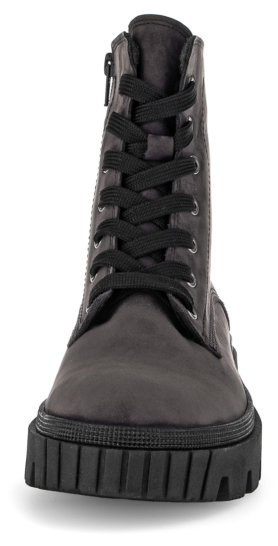 Gabor Veterschoenen , plateau, veterschoenen, chunky boots met binnenrits