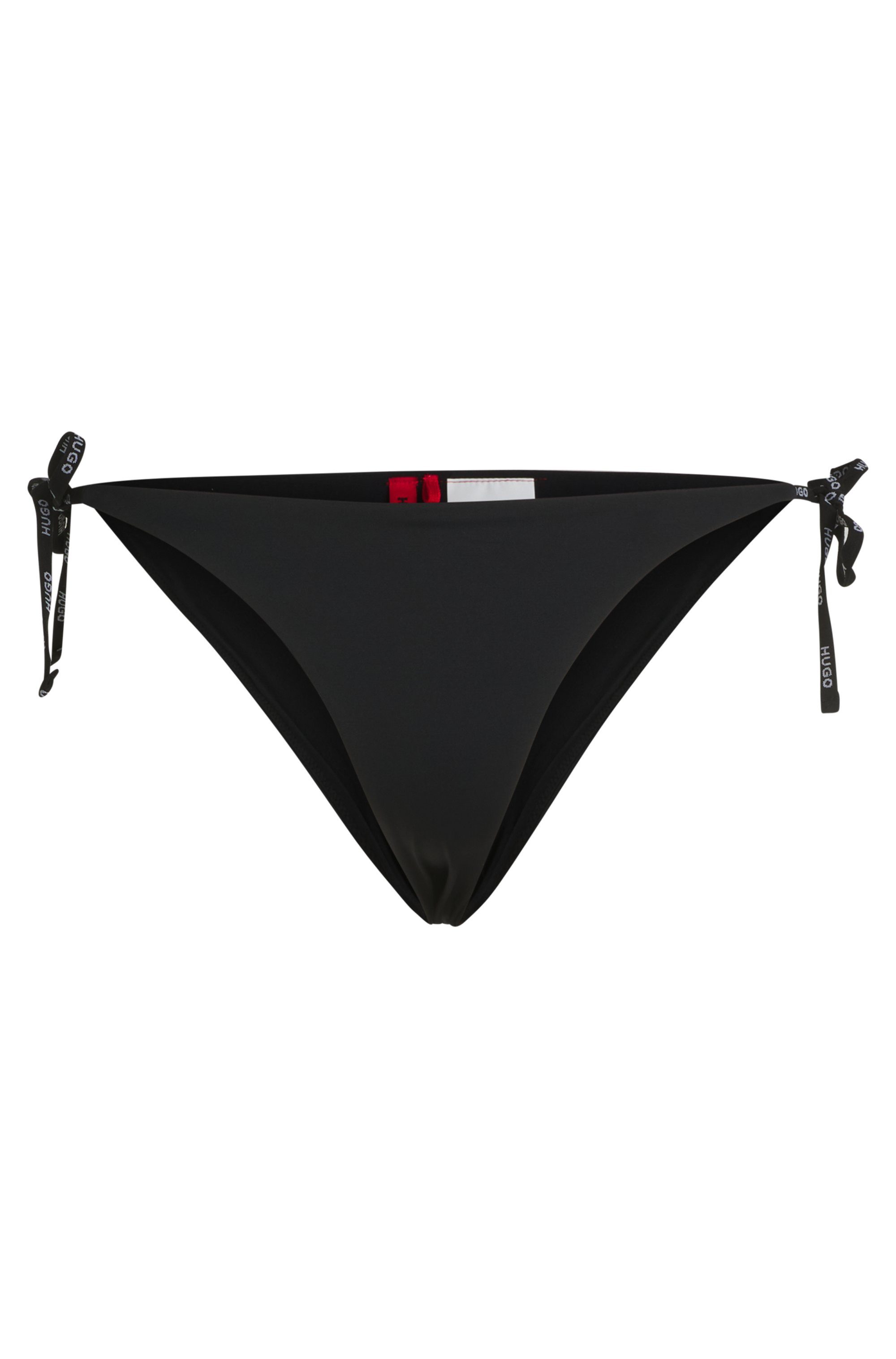 HUGO underwear Bikinibroekje PURE_SIDE TIE met contrastkleurige inzetten