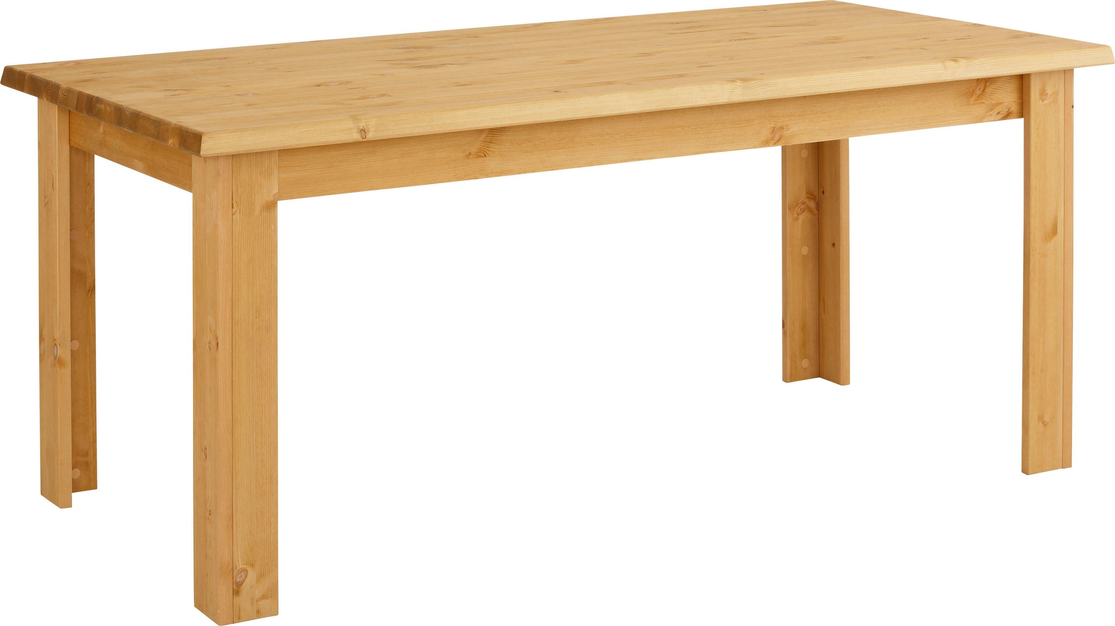Home affaire Eettafel Ixo Met 2 decoratief gekrulde bovenbladen. Uitstekend afgewerkt