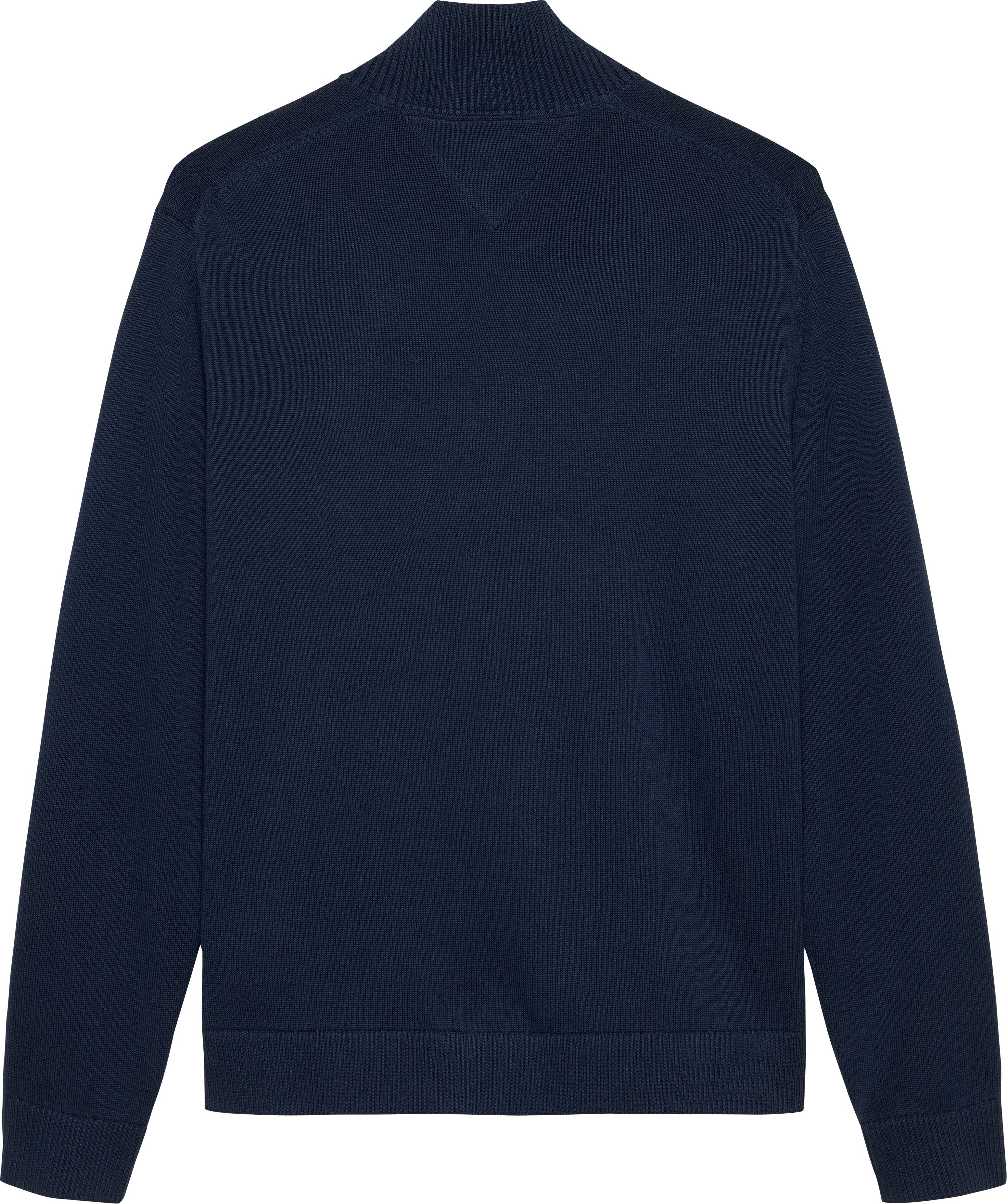 TOMMY JEANS Gebreide trui TJM SLM ESS LIGHT ¼ ZIP SWTR EXT