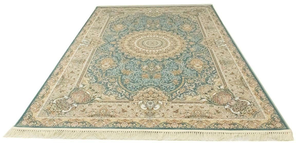 morgenland Oosters tapijt Suzan oosterse vloerkleden maat 300 cm x 400 cm x 7 mm groen