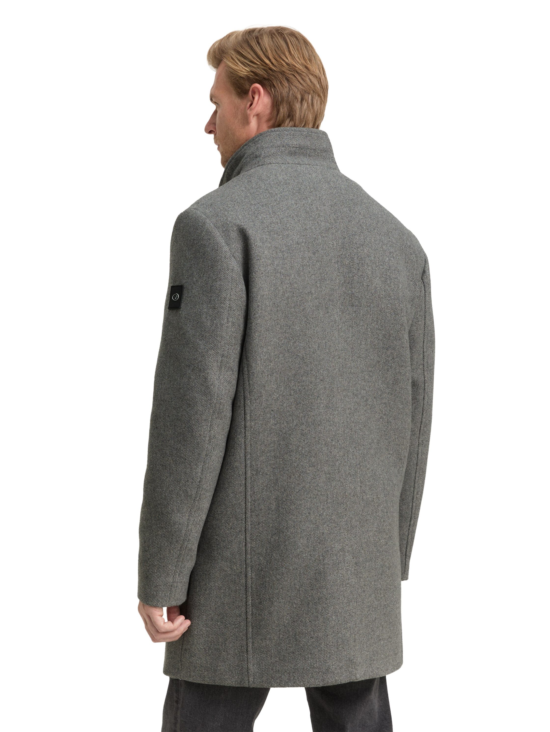 Tom Tailor Wollen jas met afneembare binnenjas