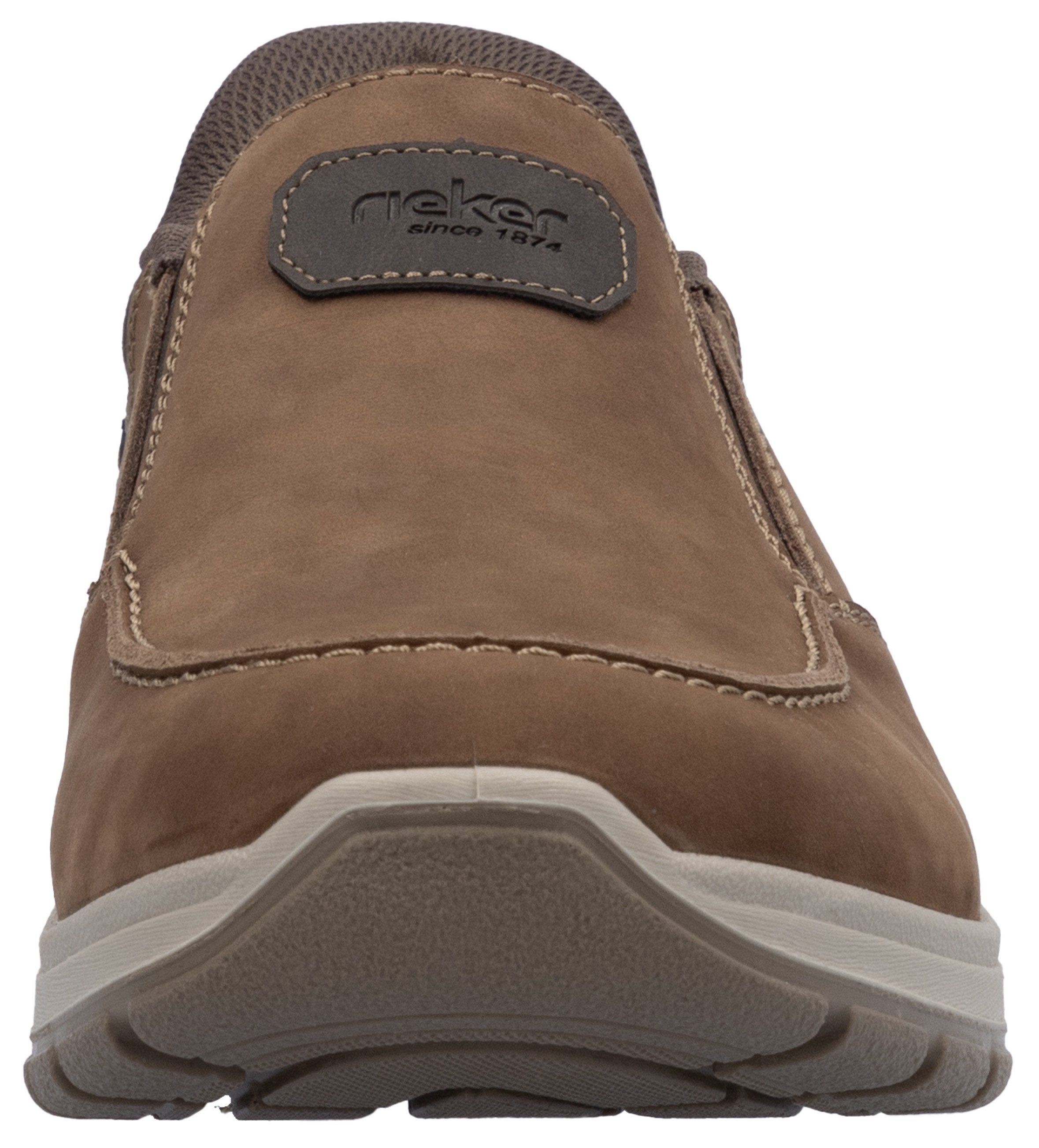Rieker Slip-on sneakers , slipper, vrijetijdsschoen, lage schoen met elastische band en zachte binnenzool