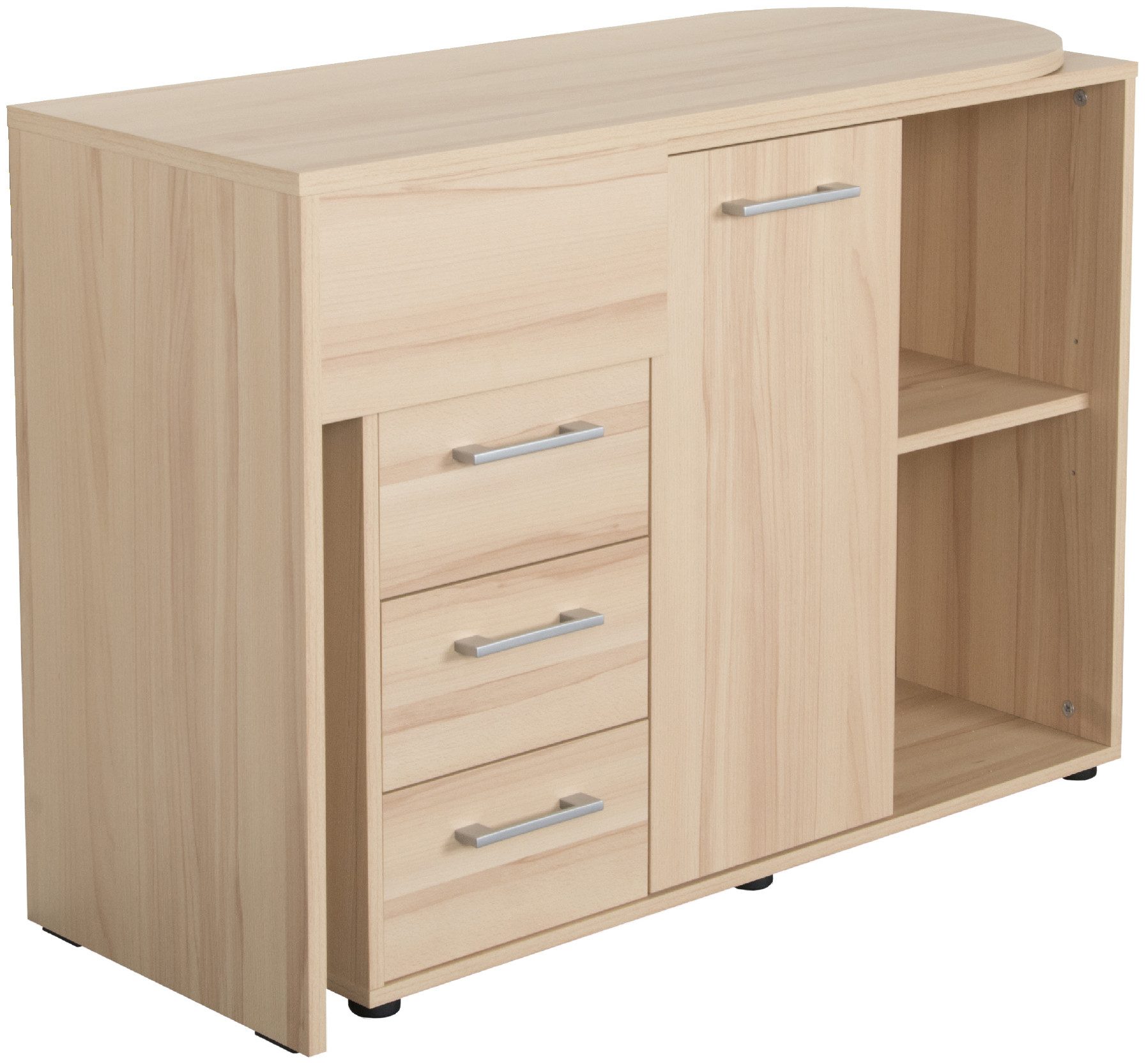VOGL Möbelfabrik Bureau draaibaar tafelblad, ruimtebesparend, made in germany