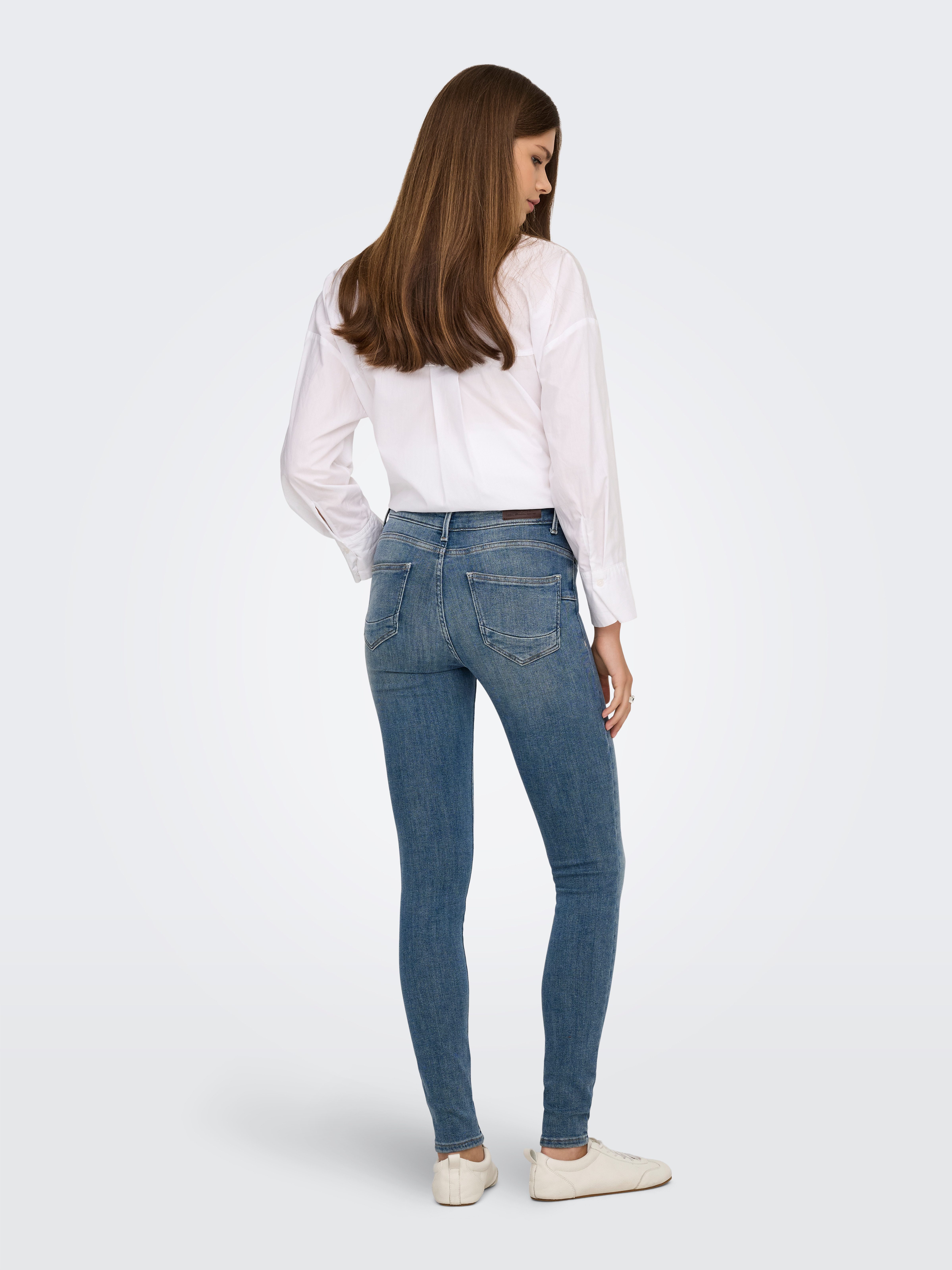 Only Skinny fit jeans ONLPOWER MID WAIST PUSH UP SK DNM BOX