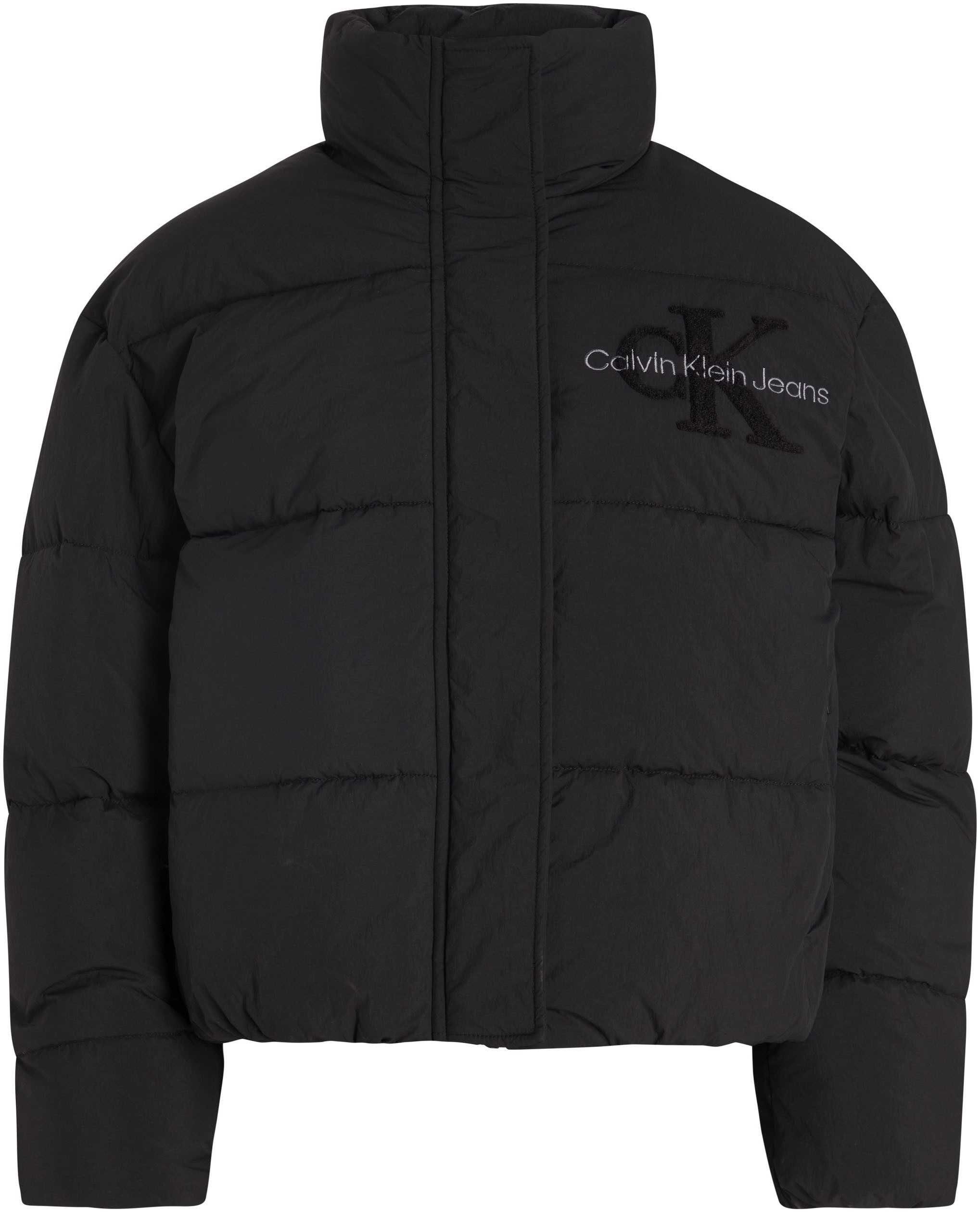 Calvin Klein Outdoorjack CHENILLE MONOLOGO PUFFER