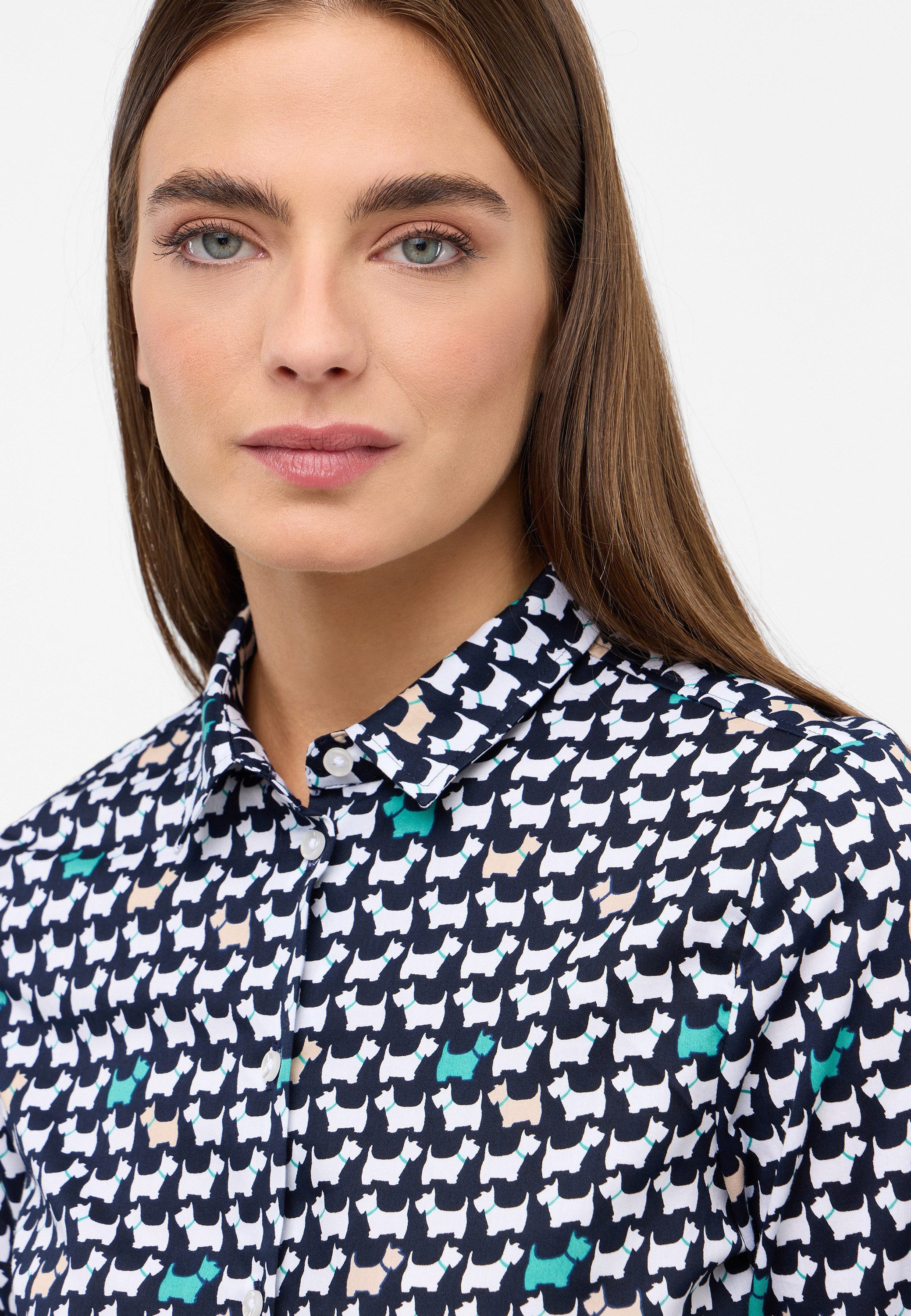 Eterna Overhemdblouse Regular fit