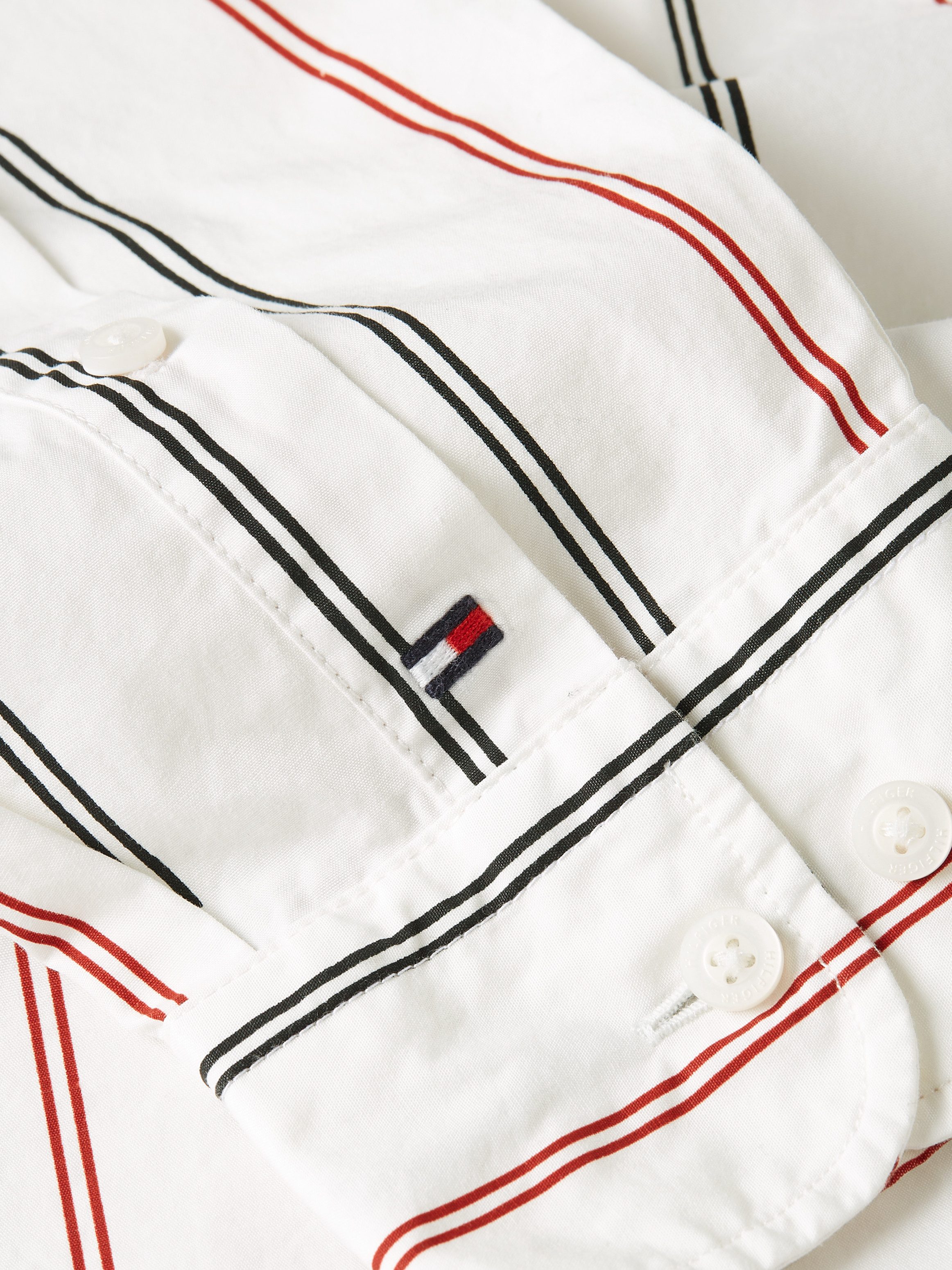Tommy Hilfiger Overhemd met lange mouwen HILFIGER DOUBLE STP RF SHIRT