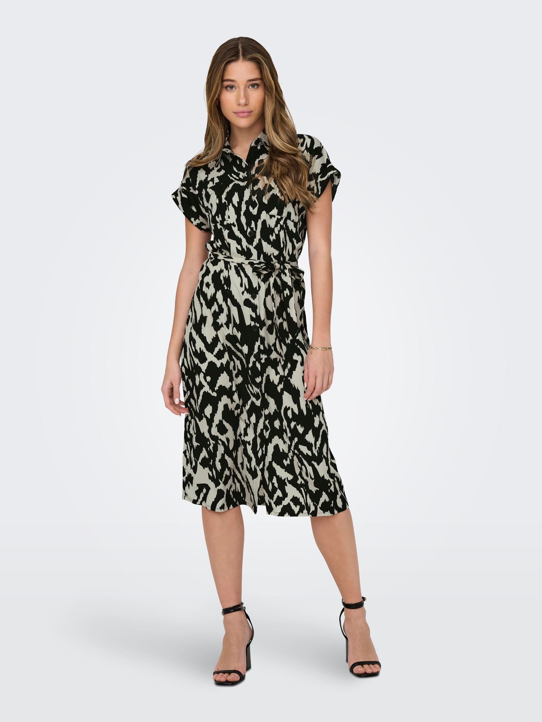 Only Jurk met overhemdkraag ONLHANNOVER S/S SHIRT DRESS NOOS WVN