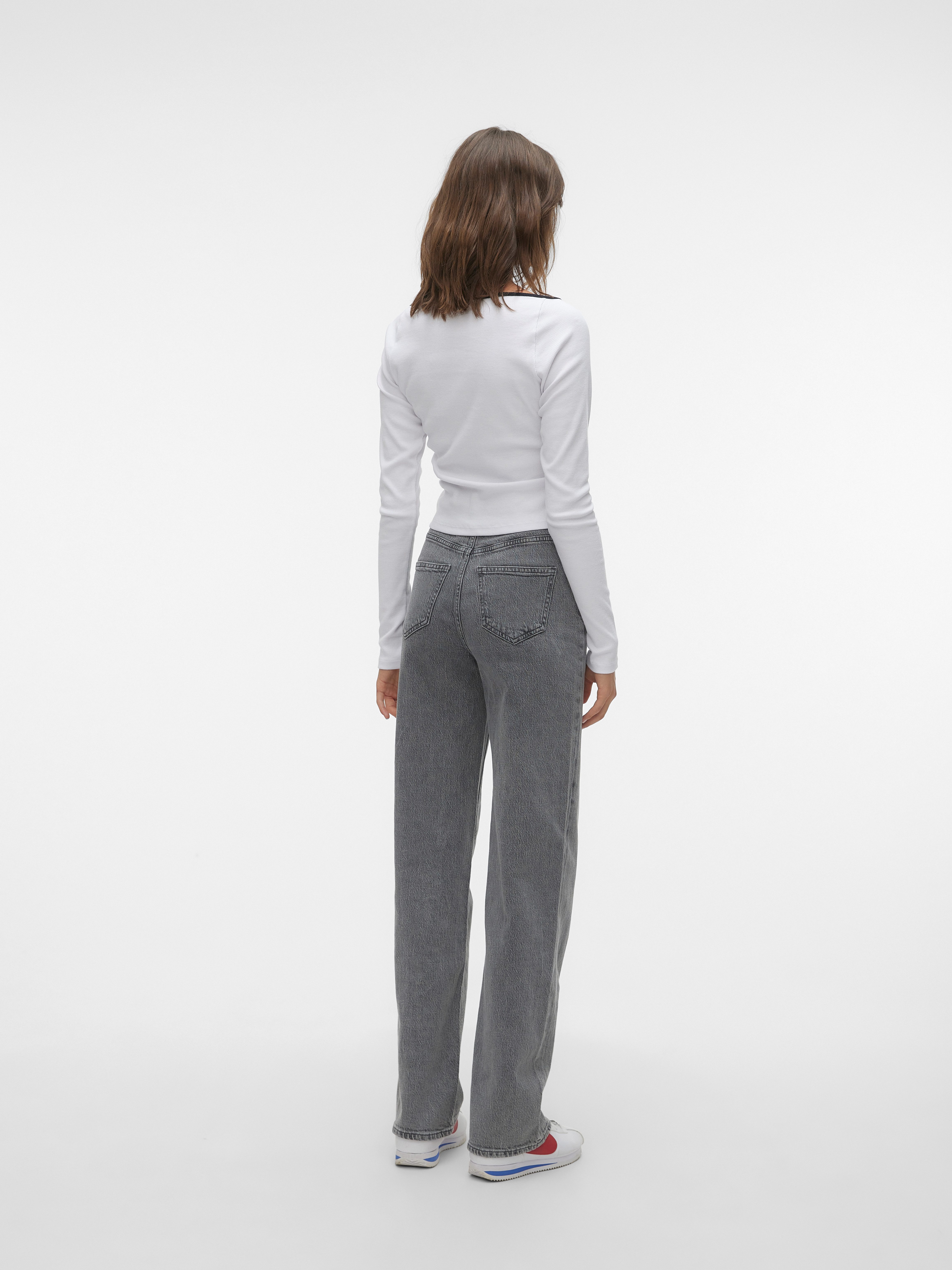 Vero Moda High-waist jeans VMTESSA HR WIDE JEANS RA206 GA NOOS