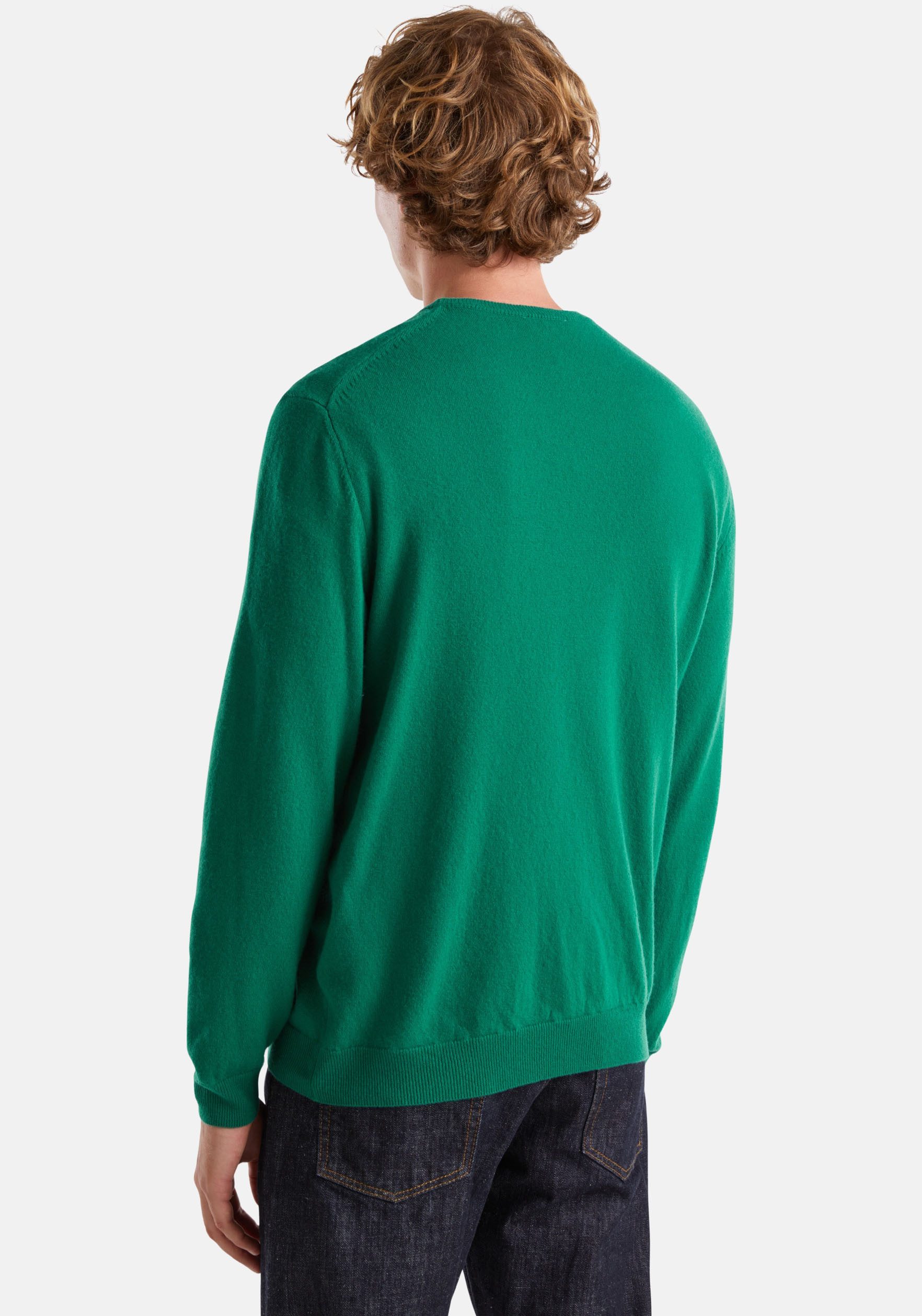 United Colors of Benetton Trui met ronde hals in cleane look