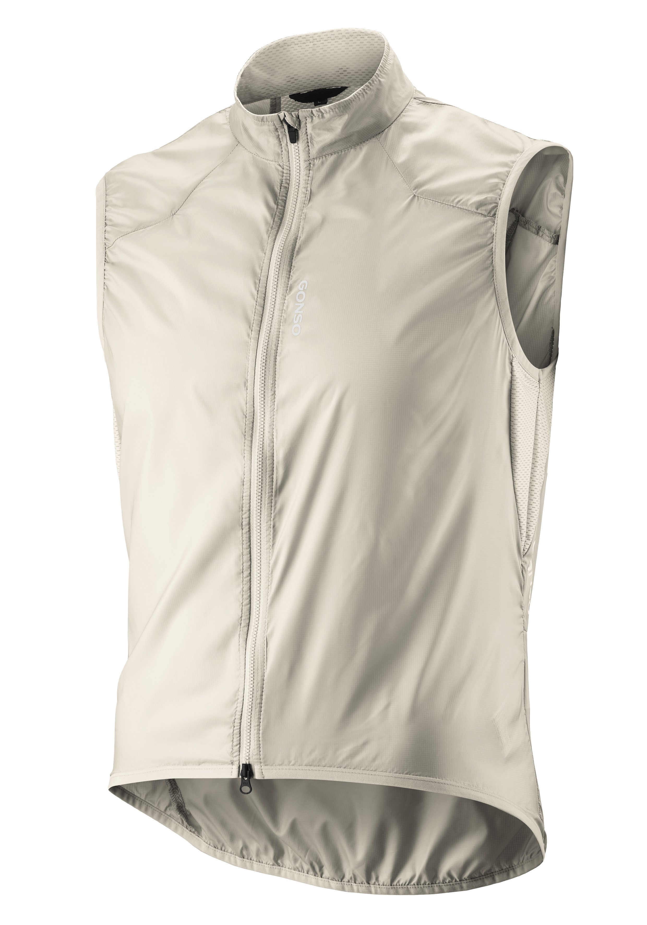 Gonso Functionele bodywarmer Road Vest Wind M Heren vest, ademend fietsvest, licht windvest, tight fit