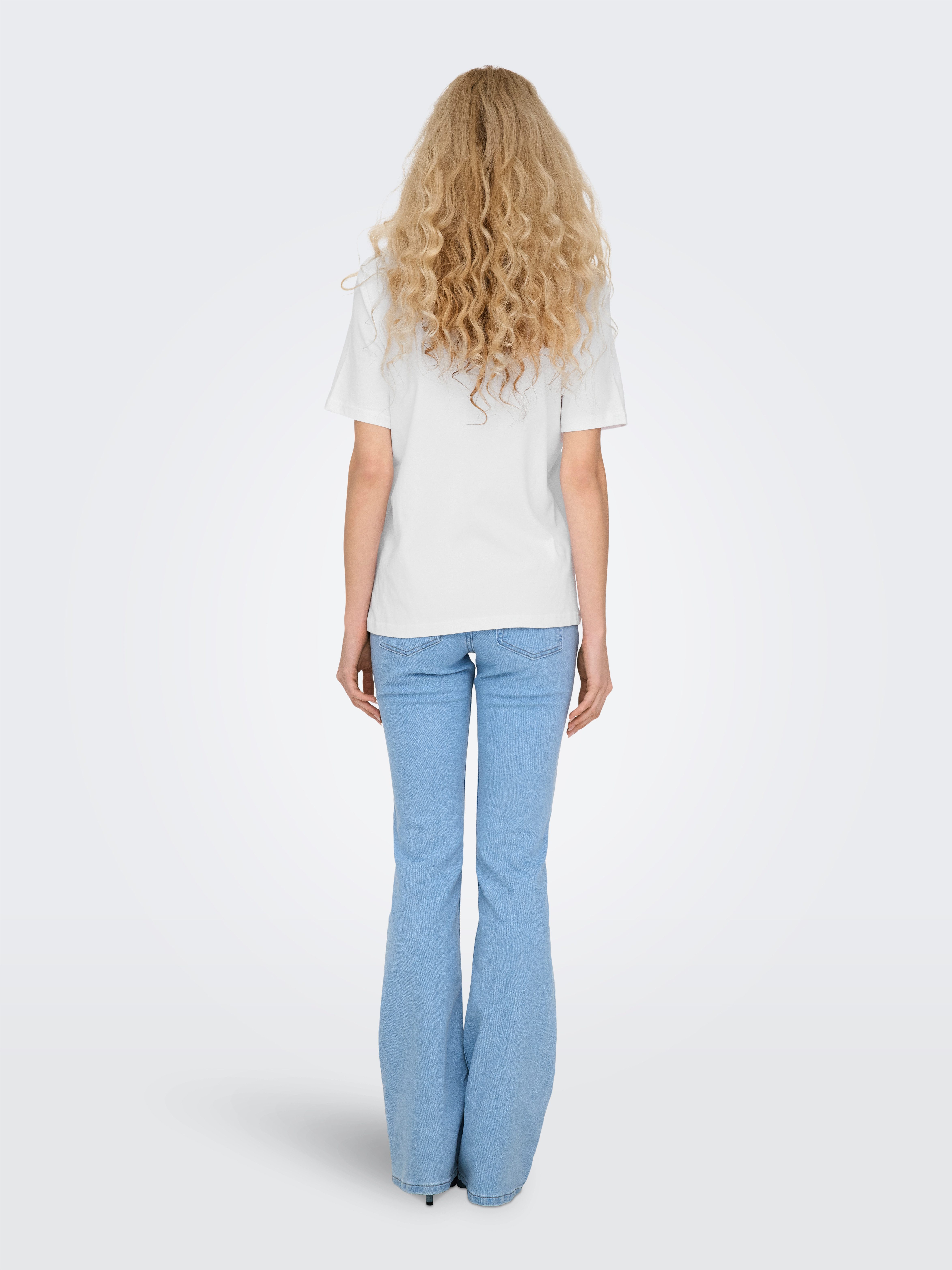 Only T-shirt ONLMONJA S/S TEE JRS NOOS