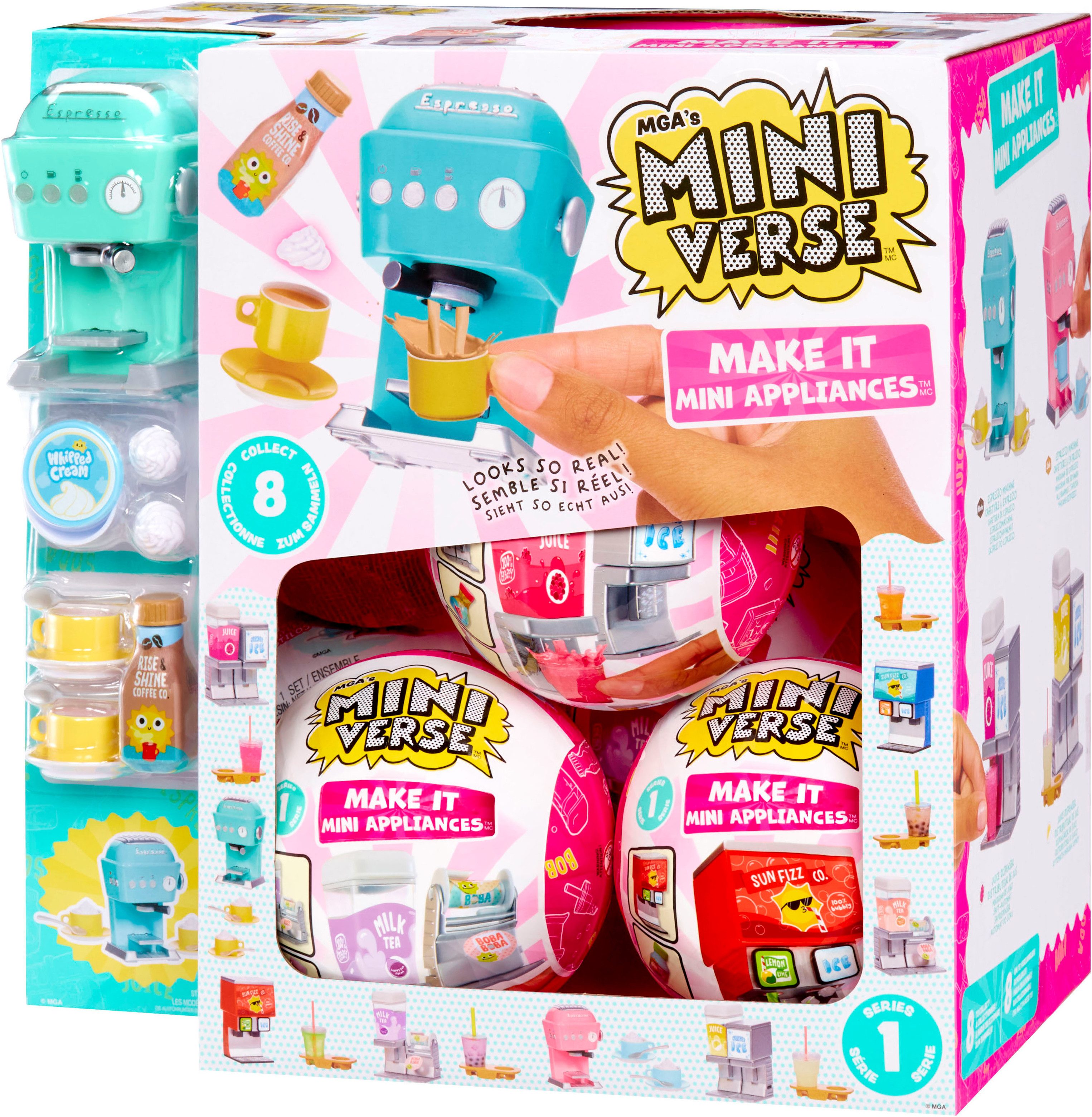 MGA Kinderhuishoudset MGA's Miniverse - Make It Mini Appliances